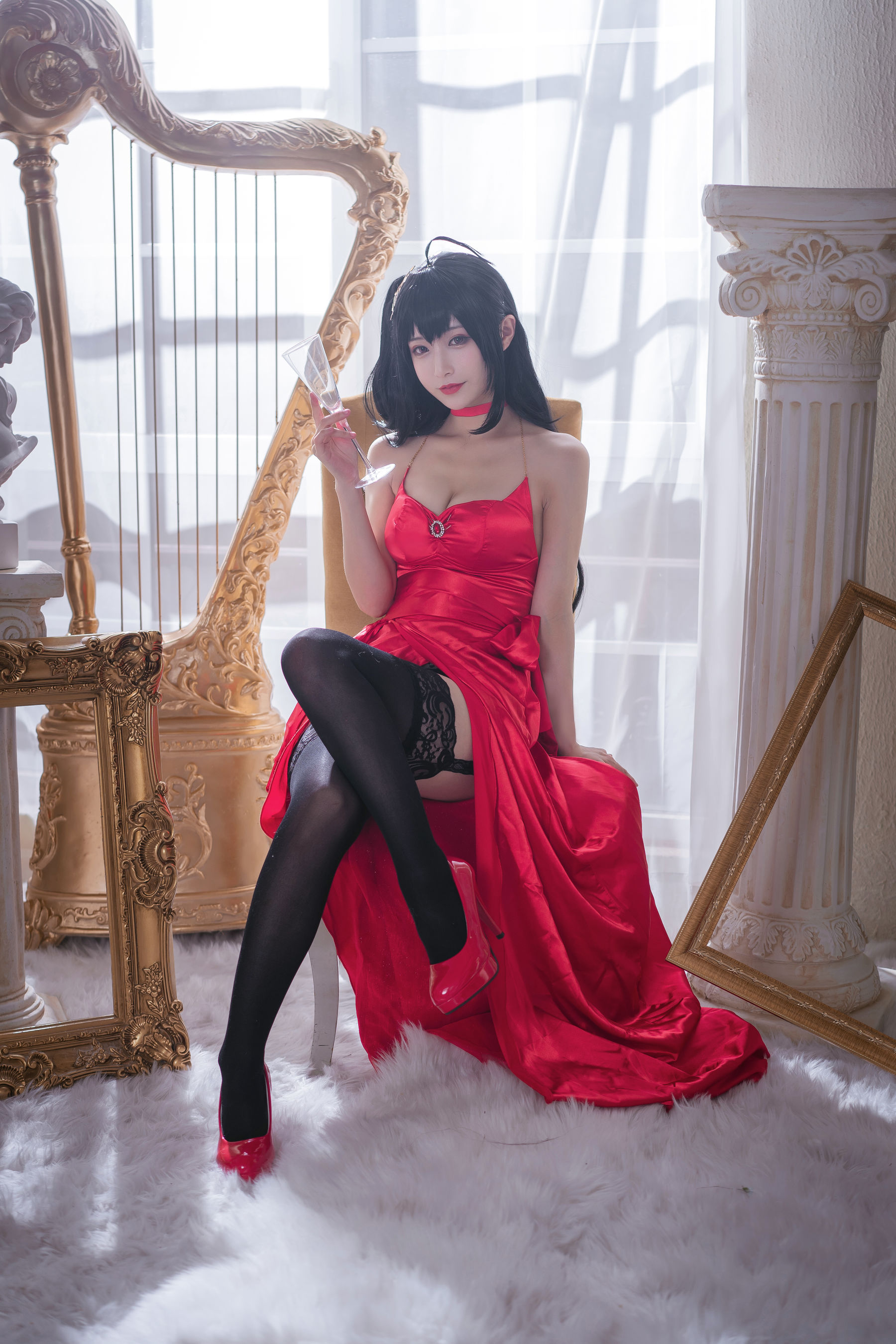动漫博主铁板烧鬼舞w – 毒苹果 [26P]-66COS