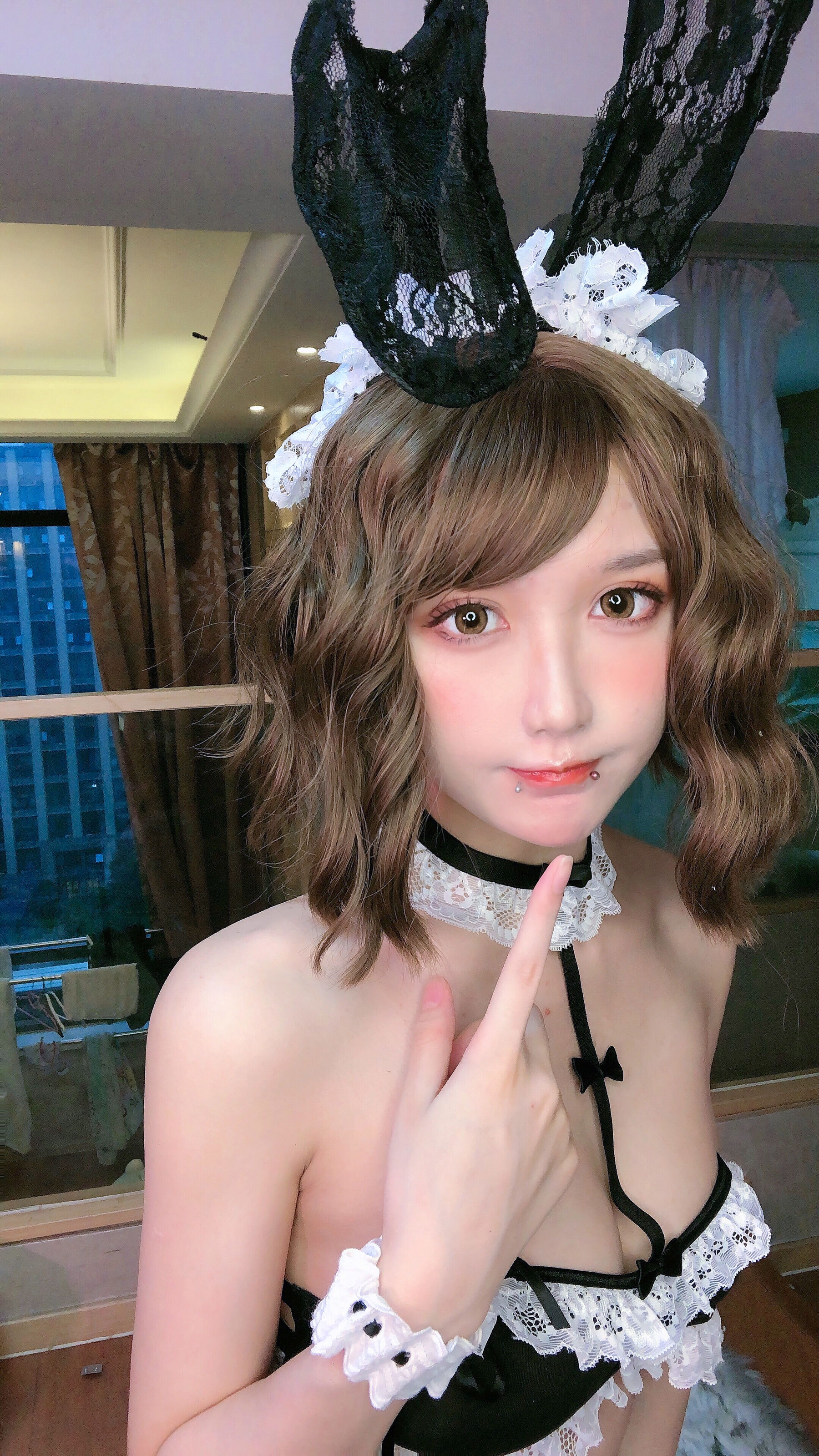 动漫博主阿包也是兔娘 – 兔兔 [14P]-66COS