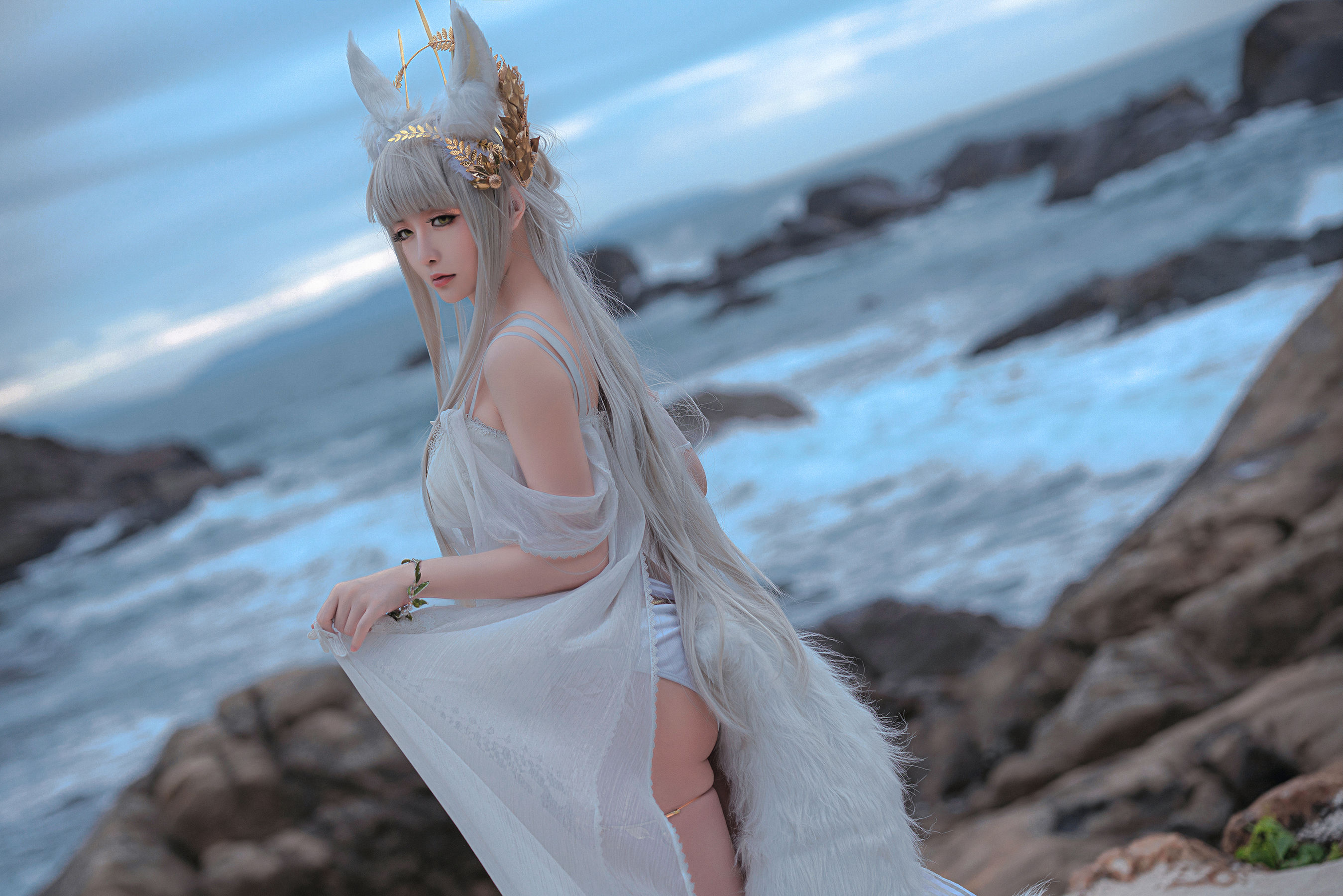 Coser小姐姐星之迟迟 – 明日方舟《白金》 [21P]-66COS