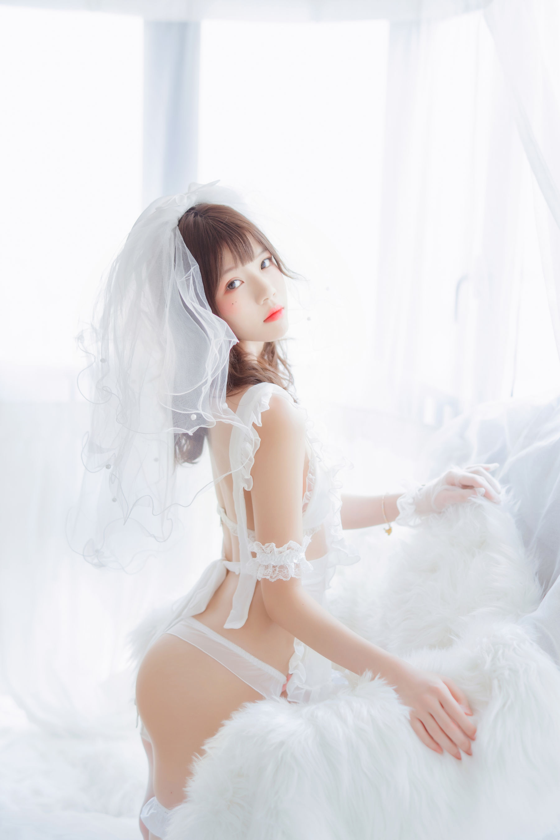 桜桃喵 轻纱01 [33P]-66COS