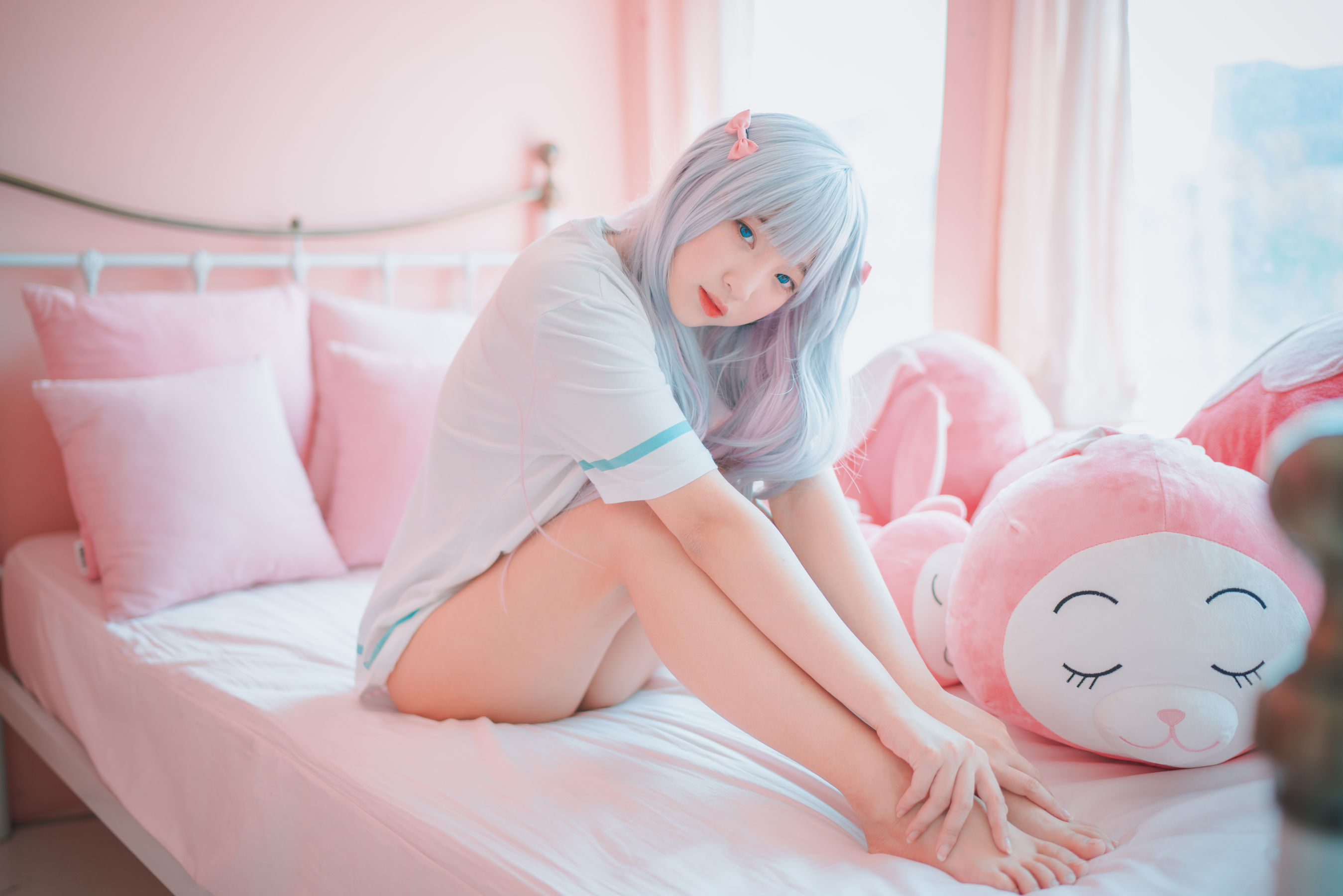 巨乳少女姜仁卿 – Eromanga Sensei [41P]-66COS