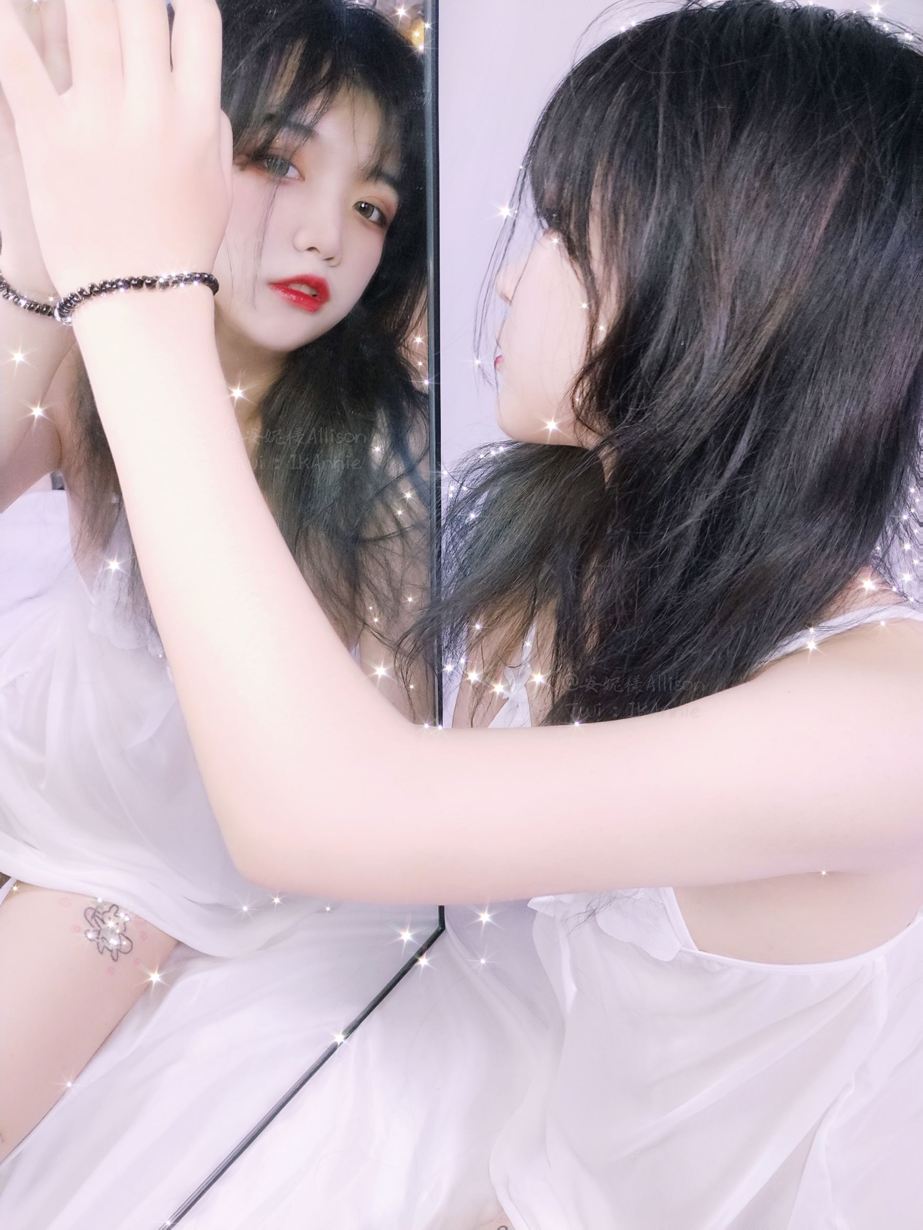 安妮 – 白色睡衣 [30P] 插图3