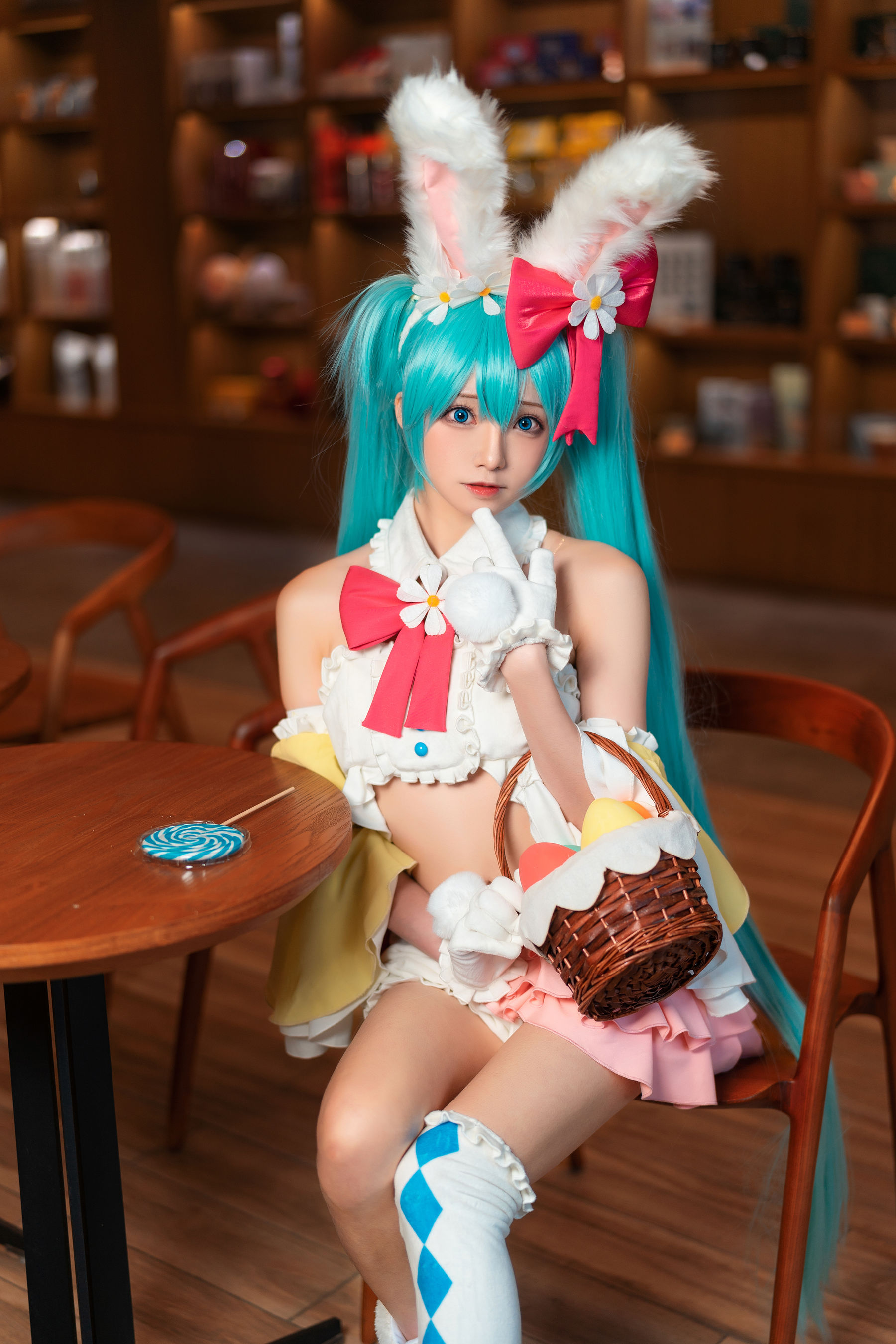 动漫博主Kitaro_绮太郎 – 初音兔女郎 [9P]-66COS