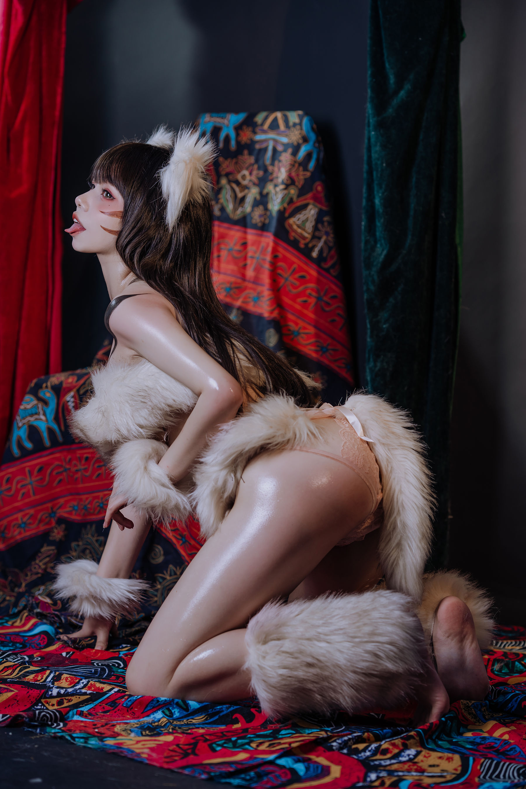 七月喵子 – 熊孩子 [37P]-66COS