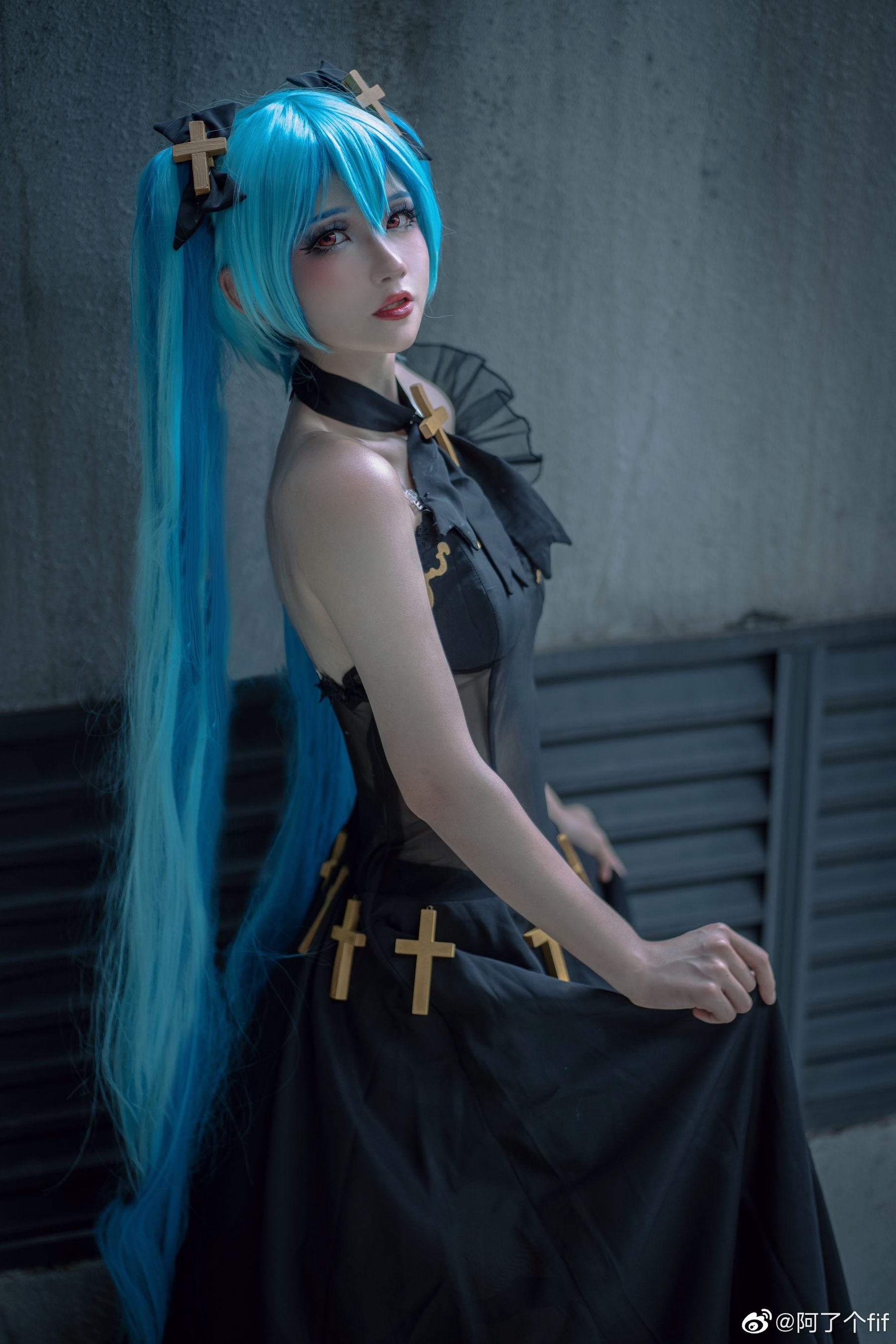动漫博主阿了个fifi – 初音 [6P]-66COS