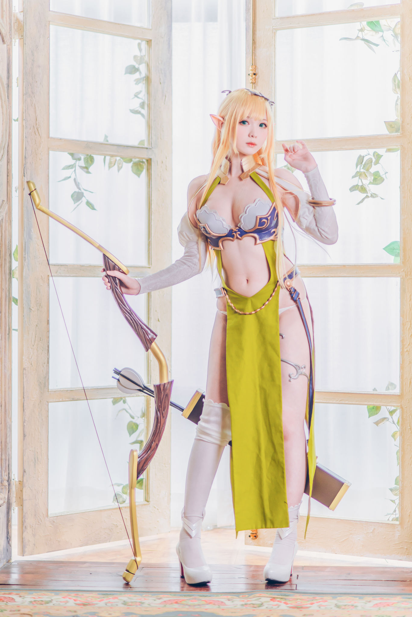 微博妹纸霜月shimo – Elf Village [99P]-66COS