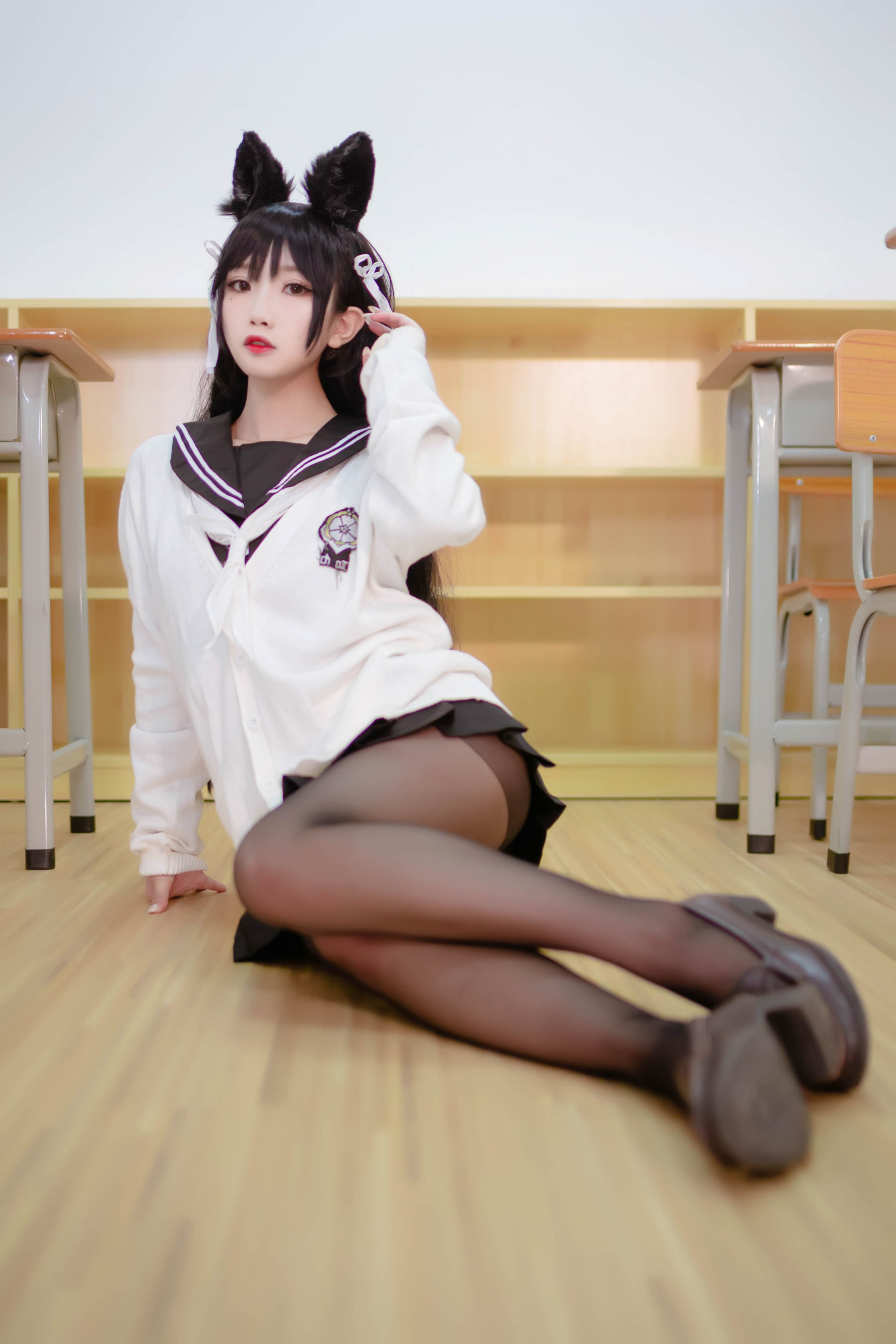 [萝莉COS] 鬼畜瑶 – JK制服 [22P]-66COS