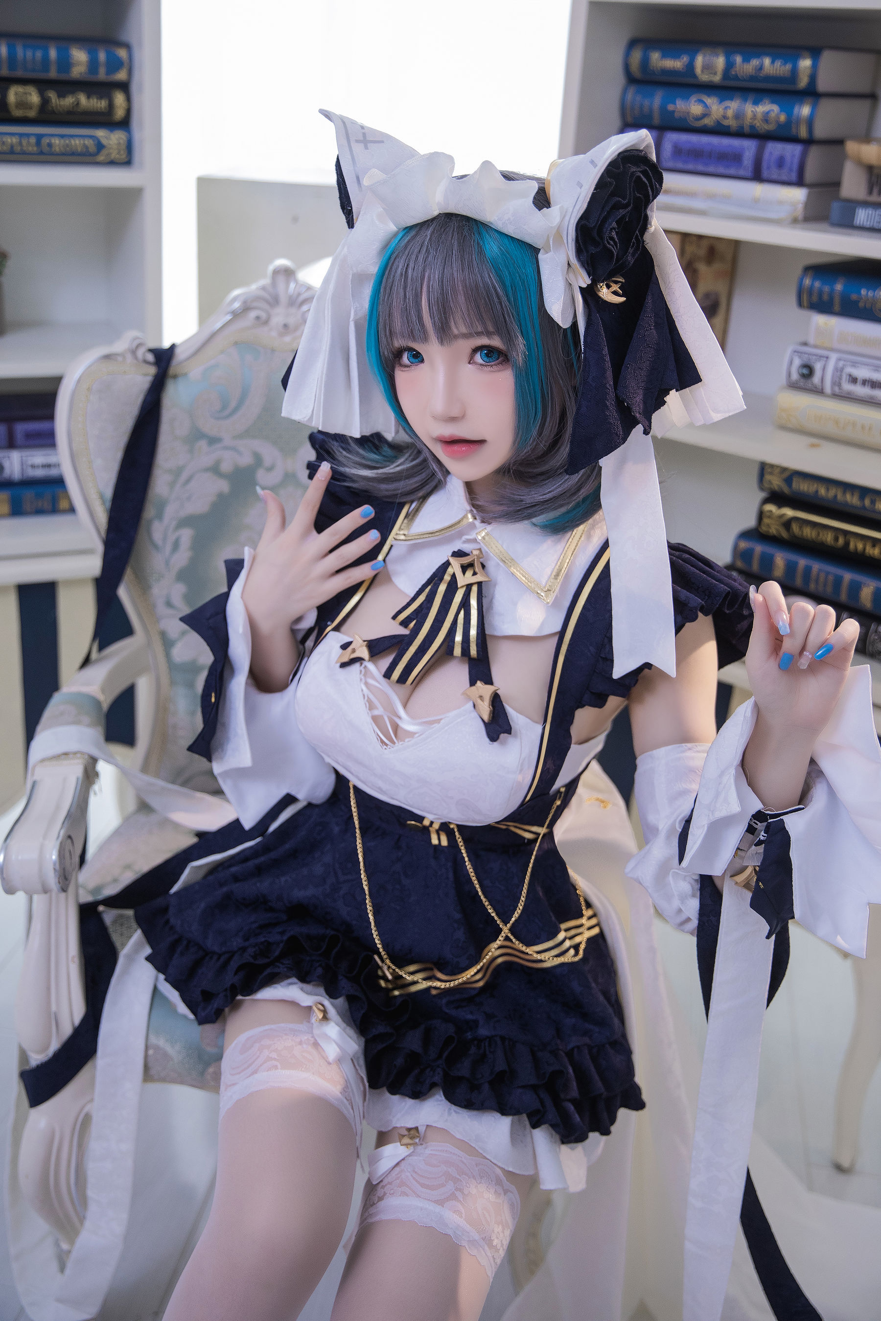 动漫博主雪晴Astra – 柴郡 [18P]-66COS