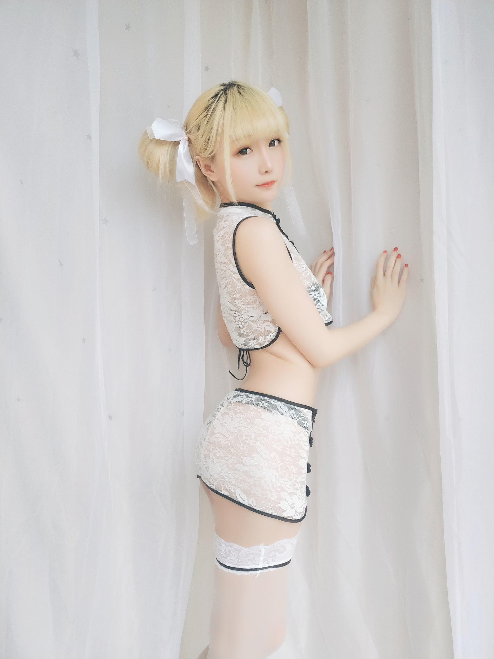 [萝莉COS] 星之迟迟 VOL.16 熊猫旗袍 [60P]-66COS