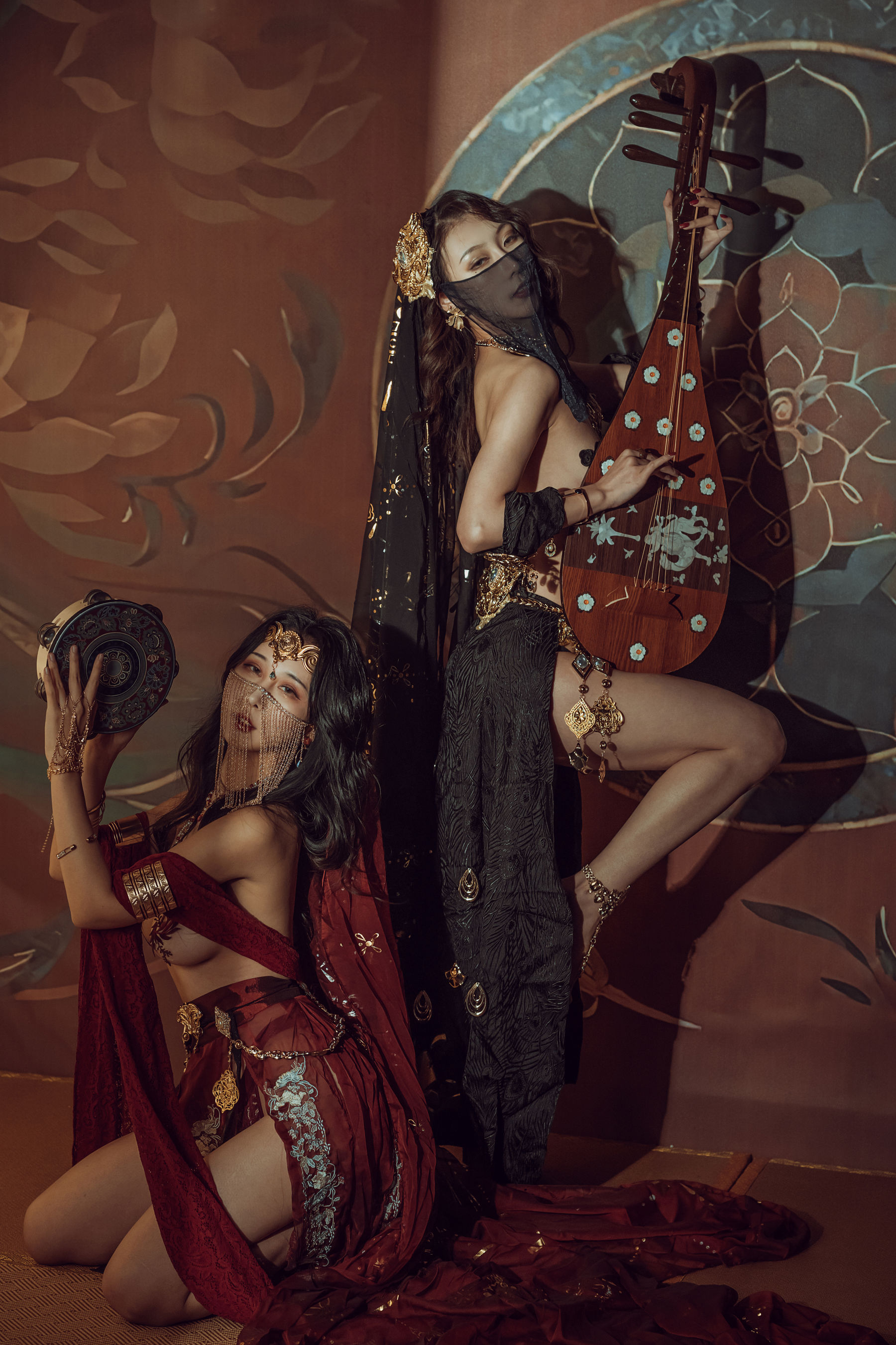 云溪溪 – 奶桃桃 双人古风 [50P]-66COS