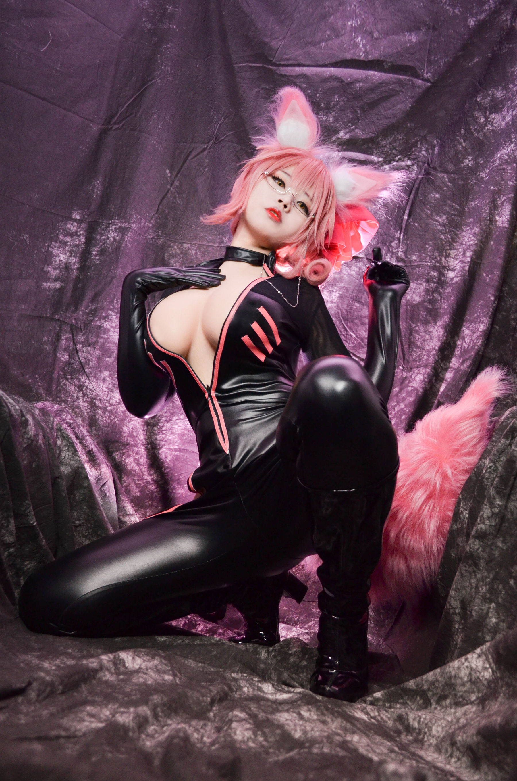 Coser萱-KaYa Tamamo Secretary (Fate Grand Order) [49P]-66COS