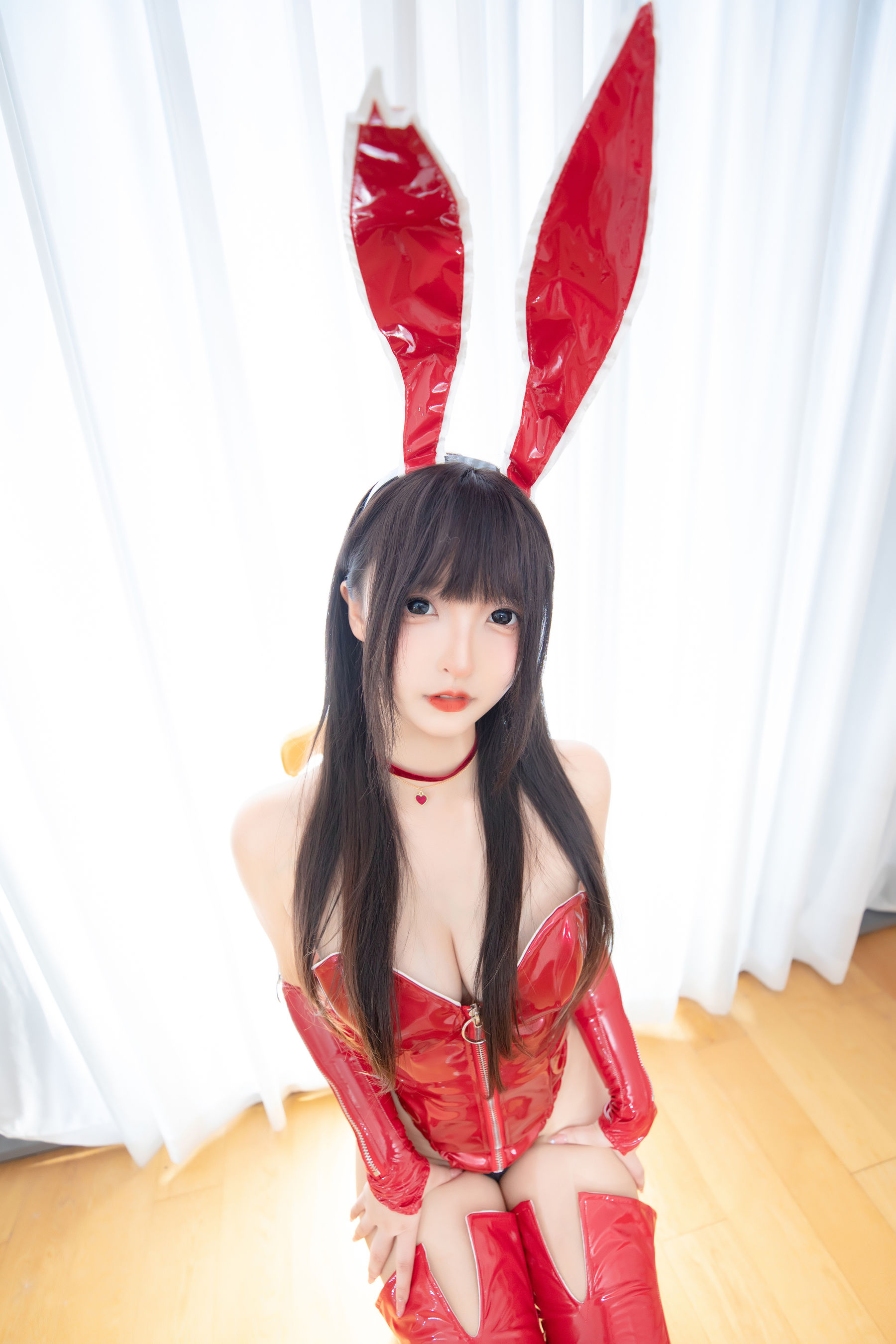 萝莉神楽板真冬 之红兔迎春 [75P]-66COS