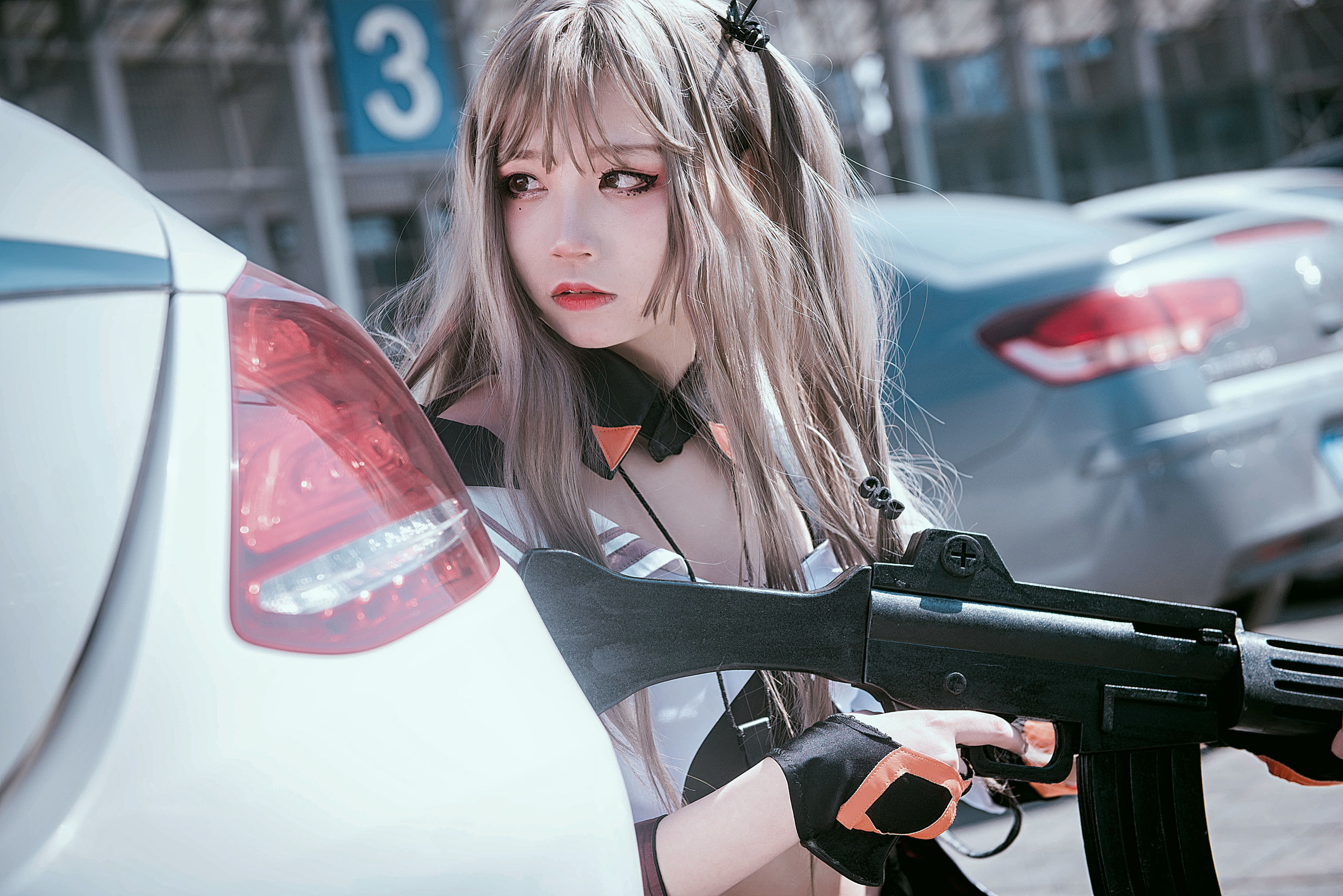 清纯少女五更百鬼 少女前线 [9P]-66COS
