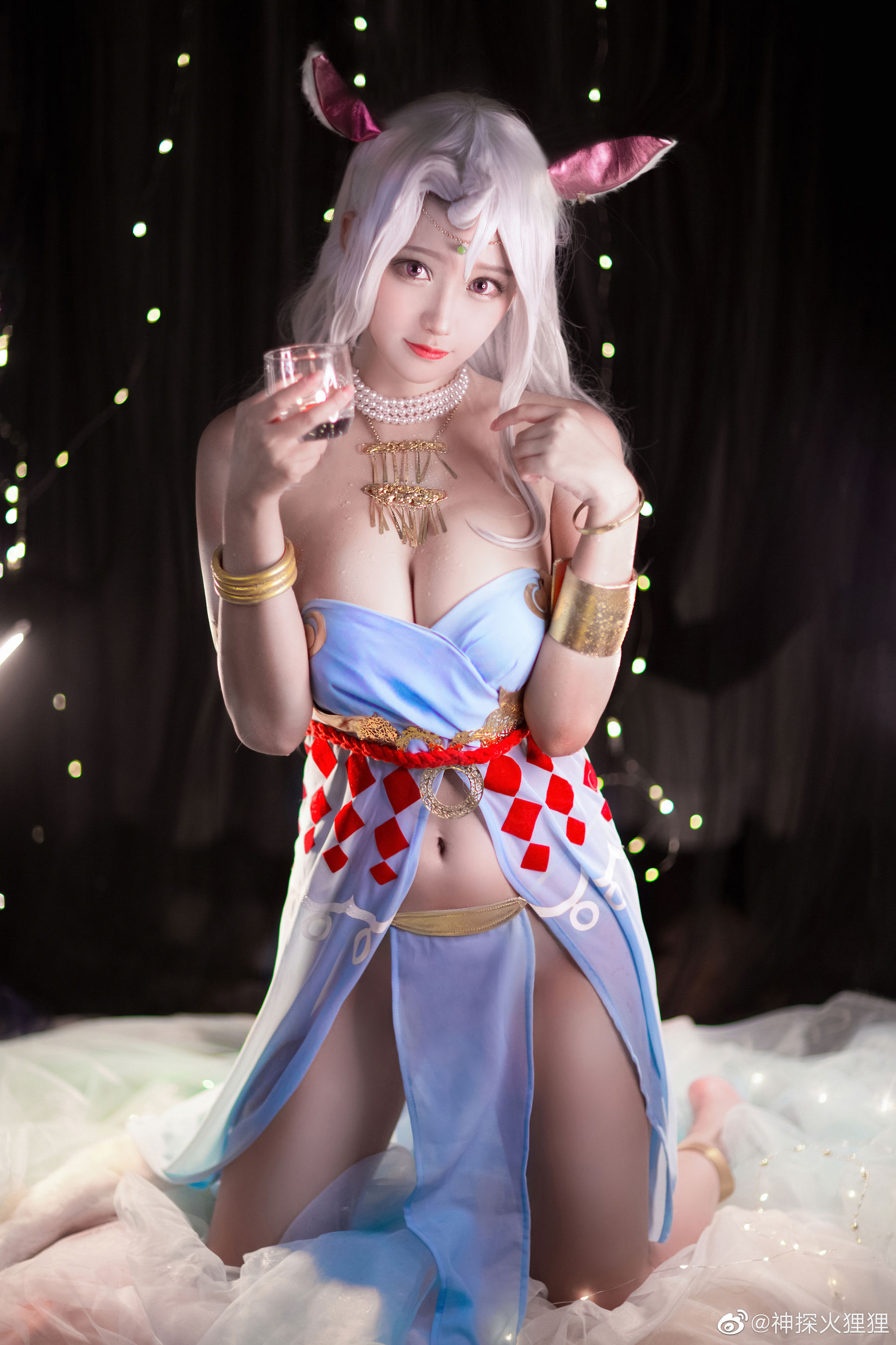 [Cosplay写真] 动漫博主神探火狸狸 – 诺拉・沐恩 睡衣 (双生视界) [9P]-66COS