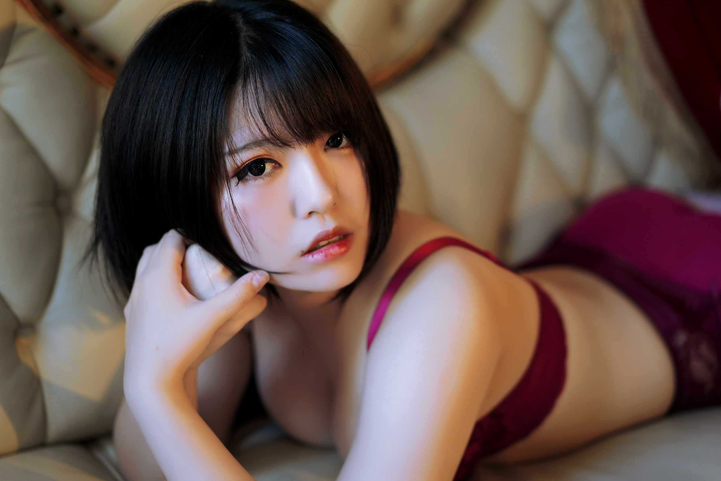 半半子 赤红 AKABENI BANBANKO [17P]-66COS