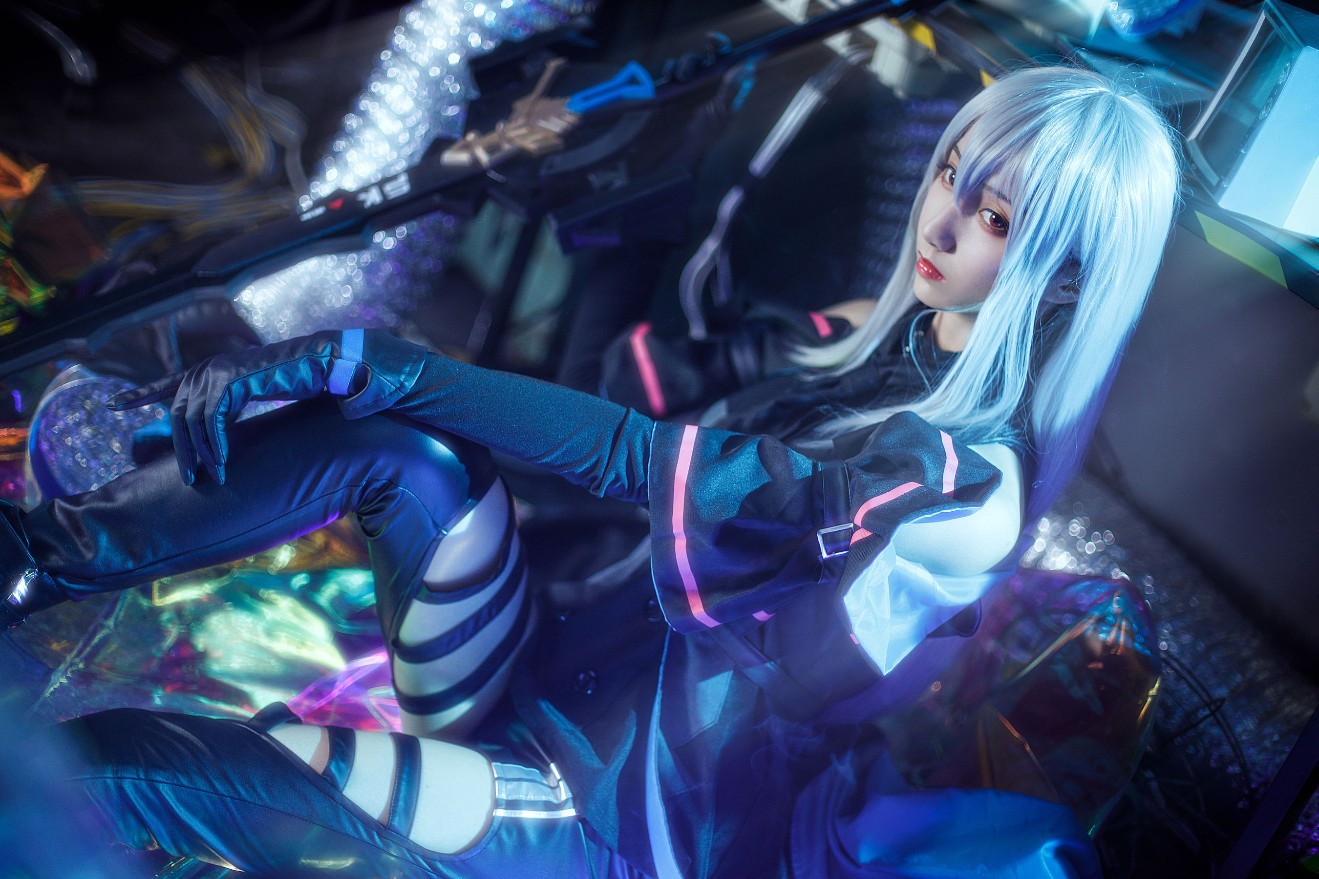 萌系小姐姐木绵绵OwO – 斯卡蒂 [16P]-66COS