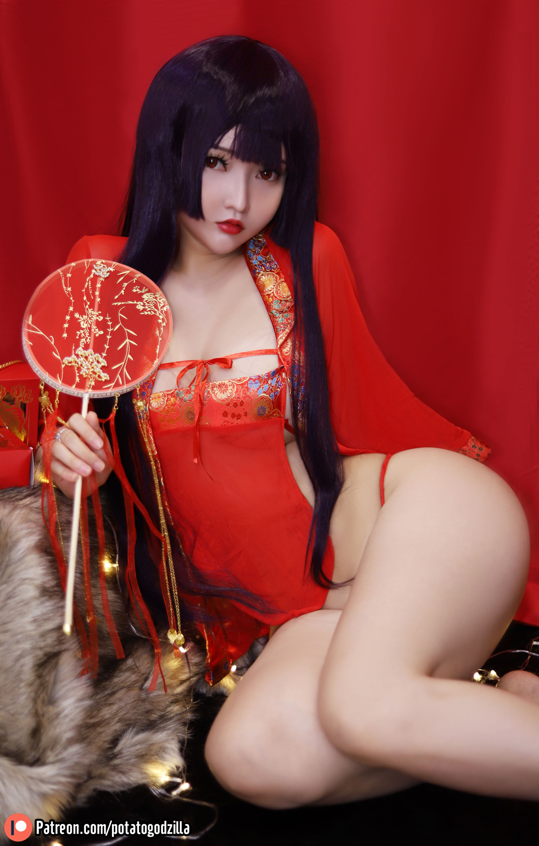 Coser小姐姐Potato Godzilla – Happy Mid Autumn 2020 [16P]-66COS