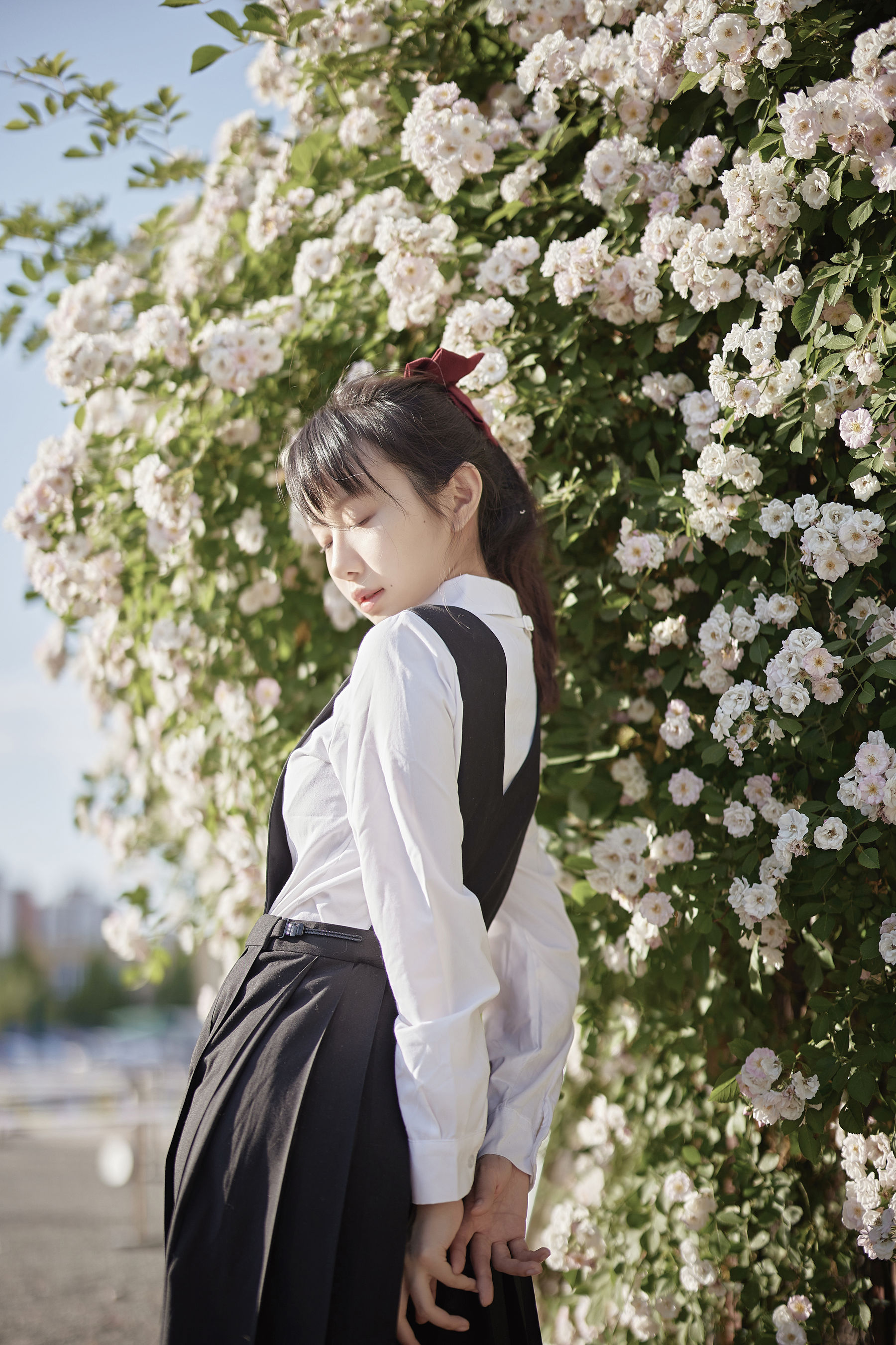 Shika小鹿鹿 – 蔷薇JK [14P]-66COS