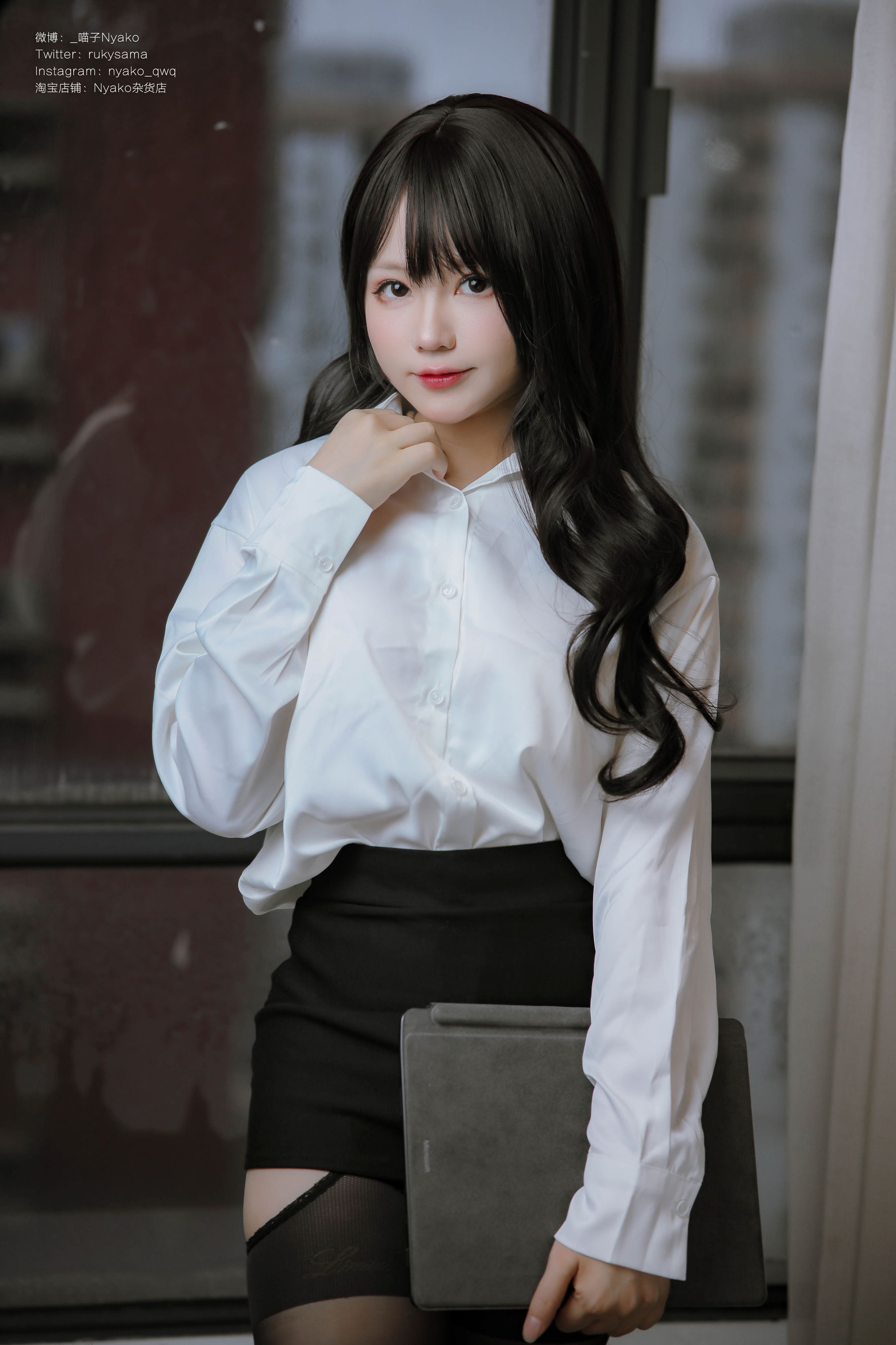 萌妹子Nyako喵子 – 隣のやばいお姉さん OL [78P]-66COS