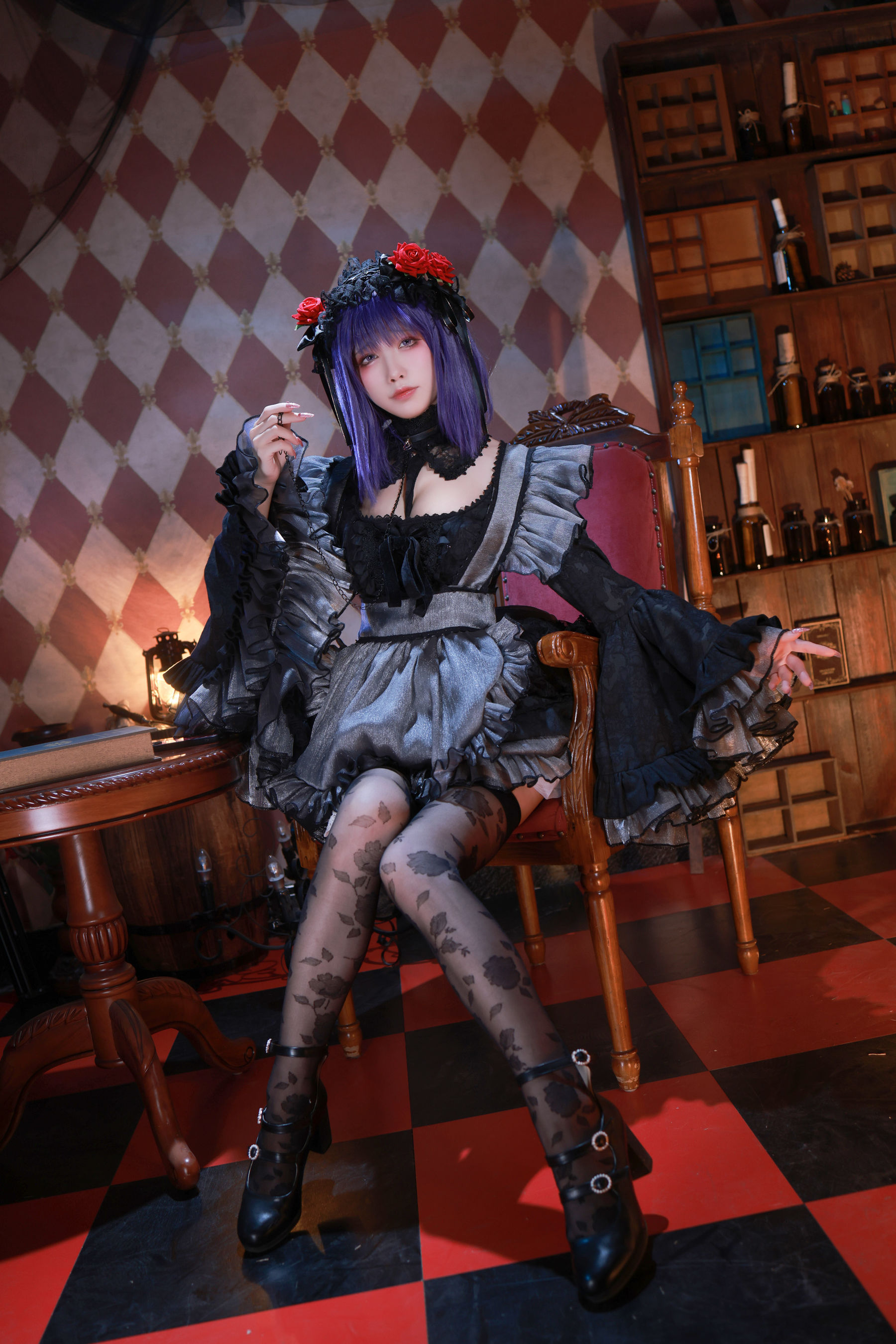 动漫博主水淼aqua – 黑江雫 [40P] 插图2