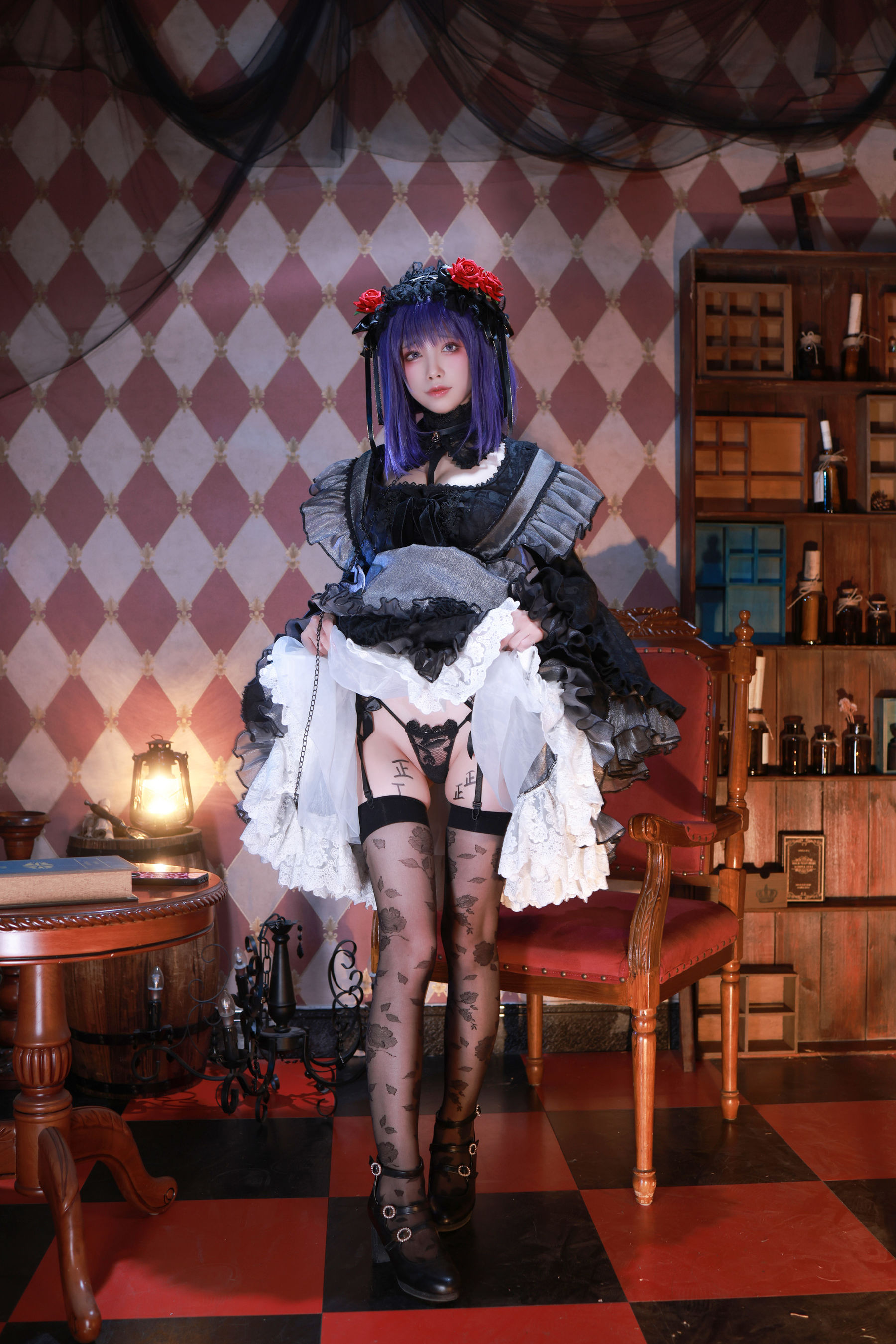 动漫博主水淼aqua – 黑江雫 [40P] 插图5