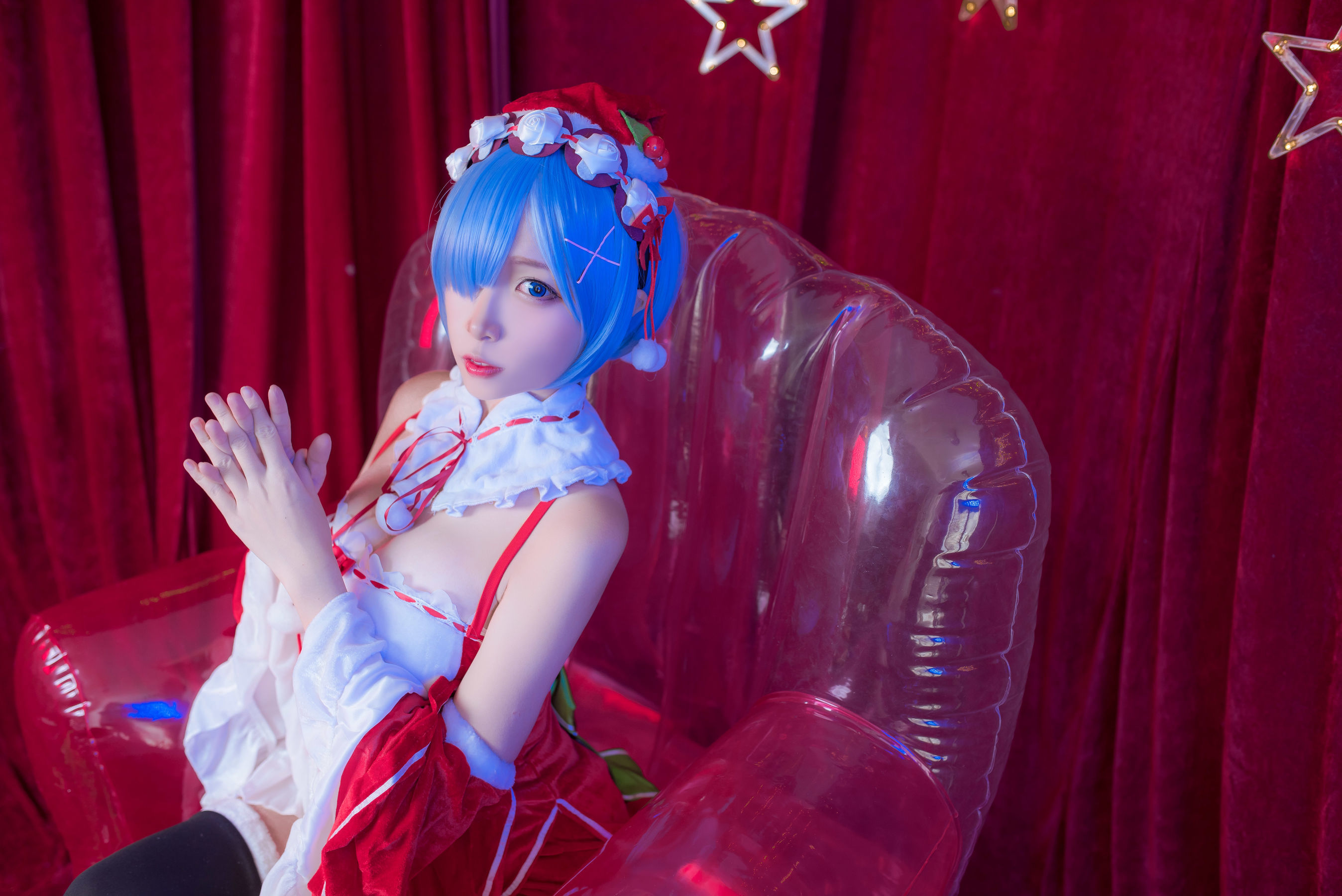 人气Coser二佐Nisa 雷姆圣诞 [46P] 插图2