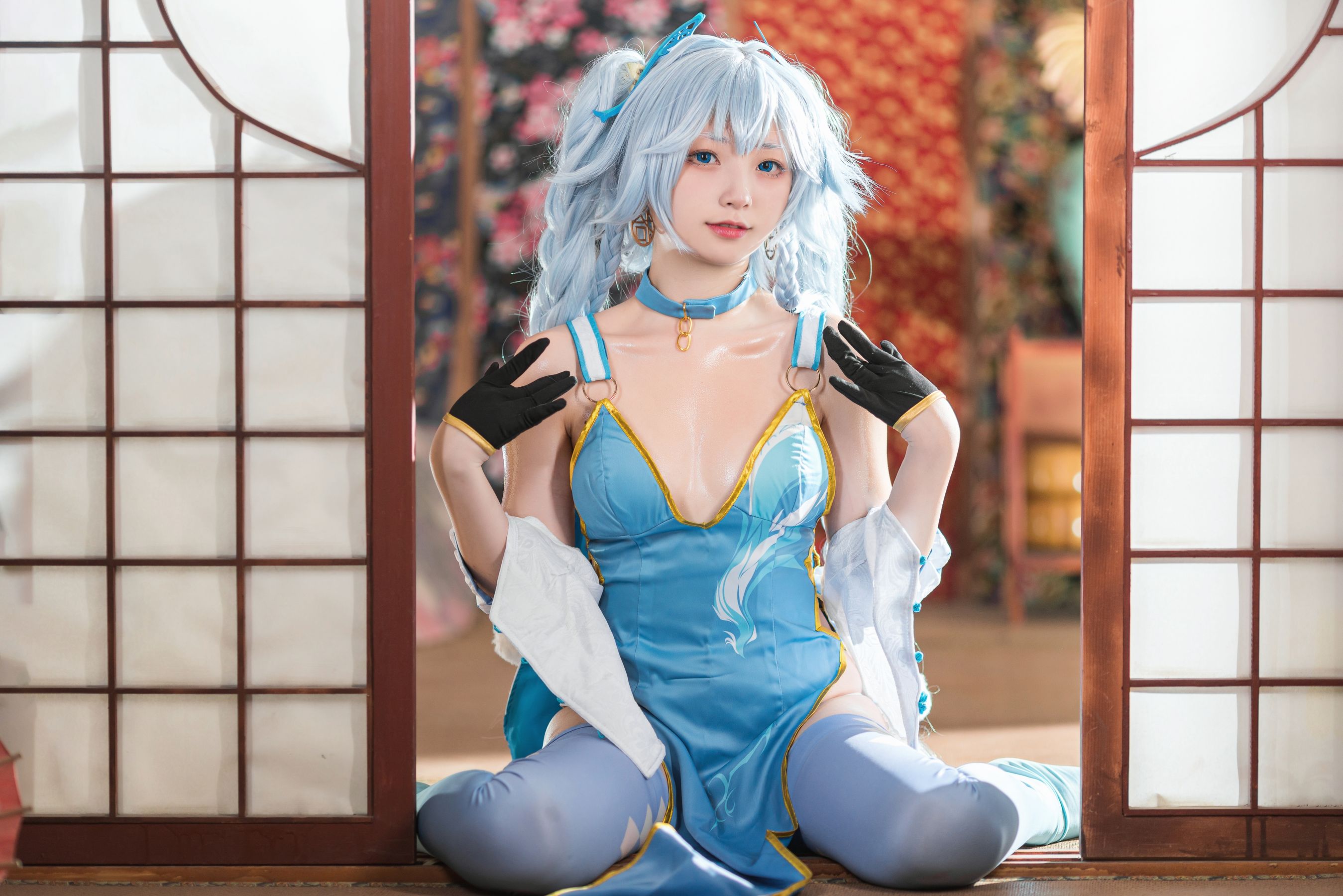 花铃 – PA15-翠雀媚 [69P]-66COS
