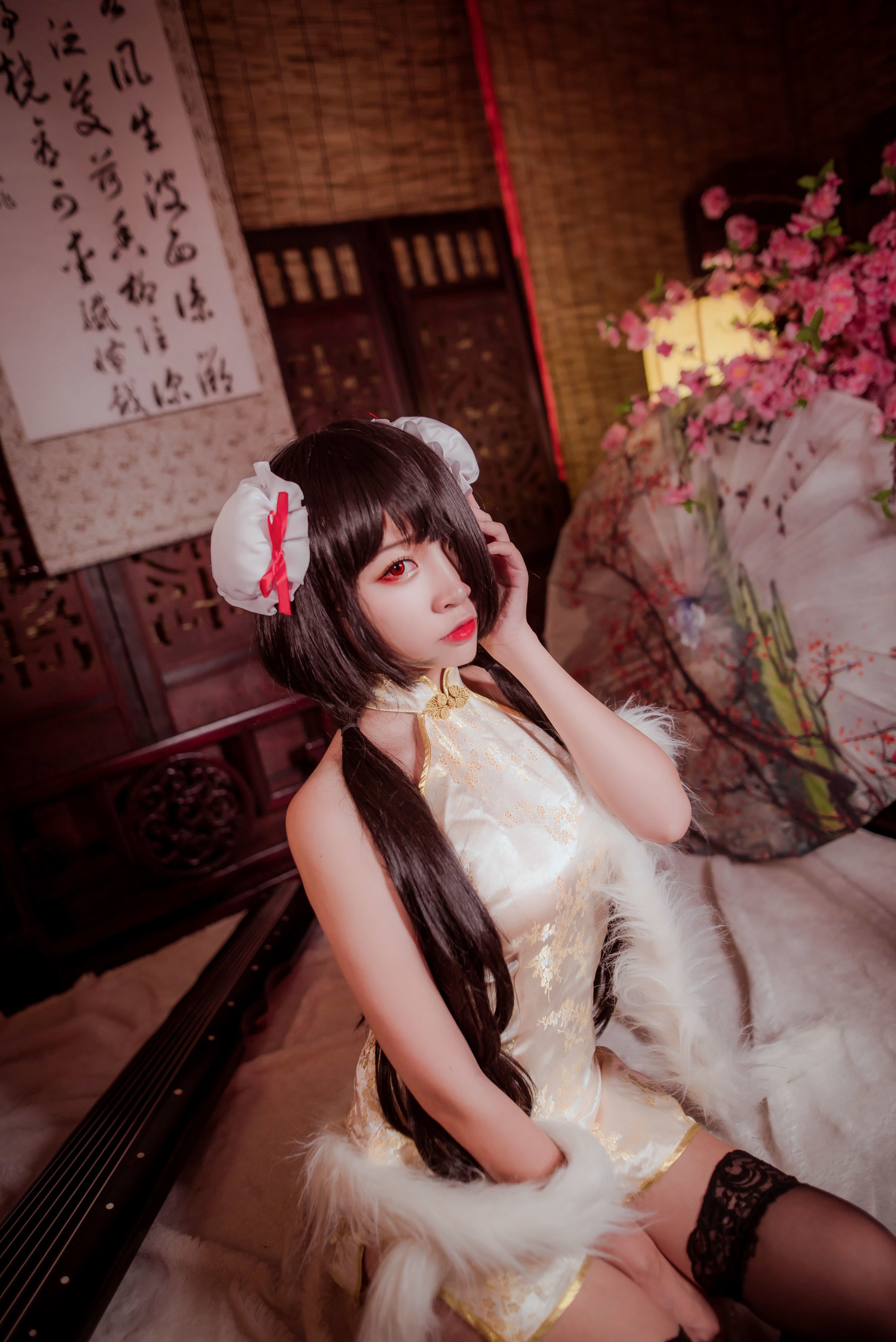 人气Coser二佐Nisa 狂三旗袍 [31P]-66COS