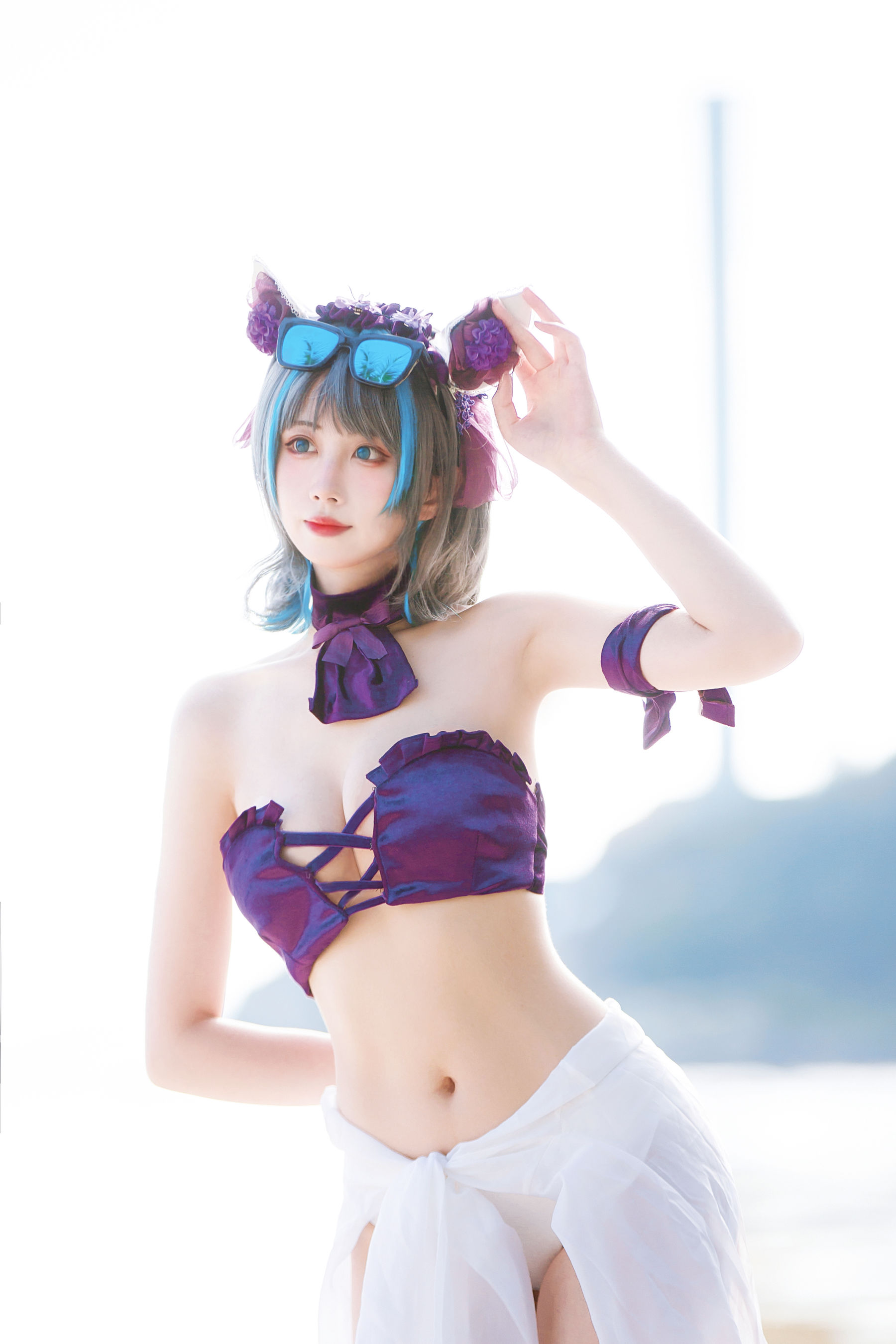 次元少女念雪ww – 柴郡猫 [30P]-66COS