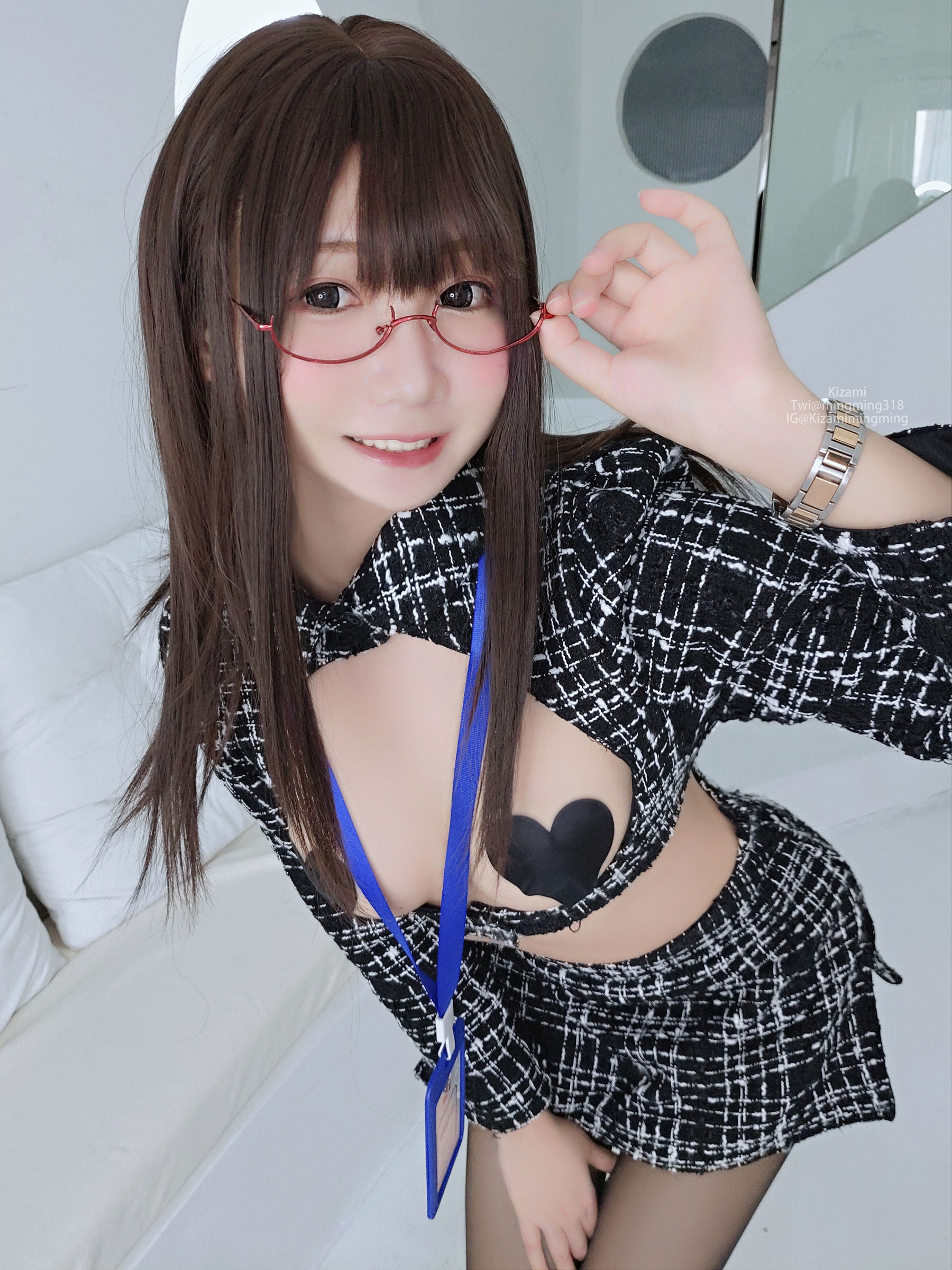 [銘銘Kizami] fantia 2021-12-15 新职员，请多关照 [19P]-66COS