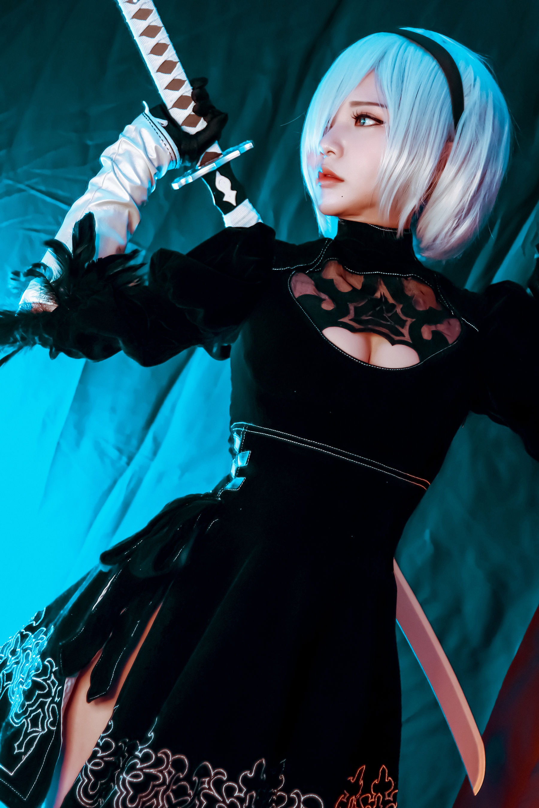Coser小姐姐Potato Godzilla – 2B [20P]-66COS