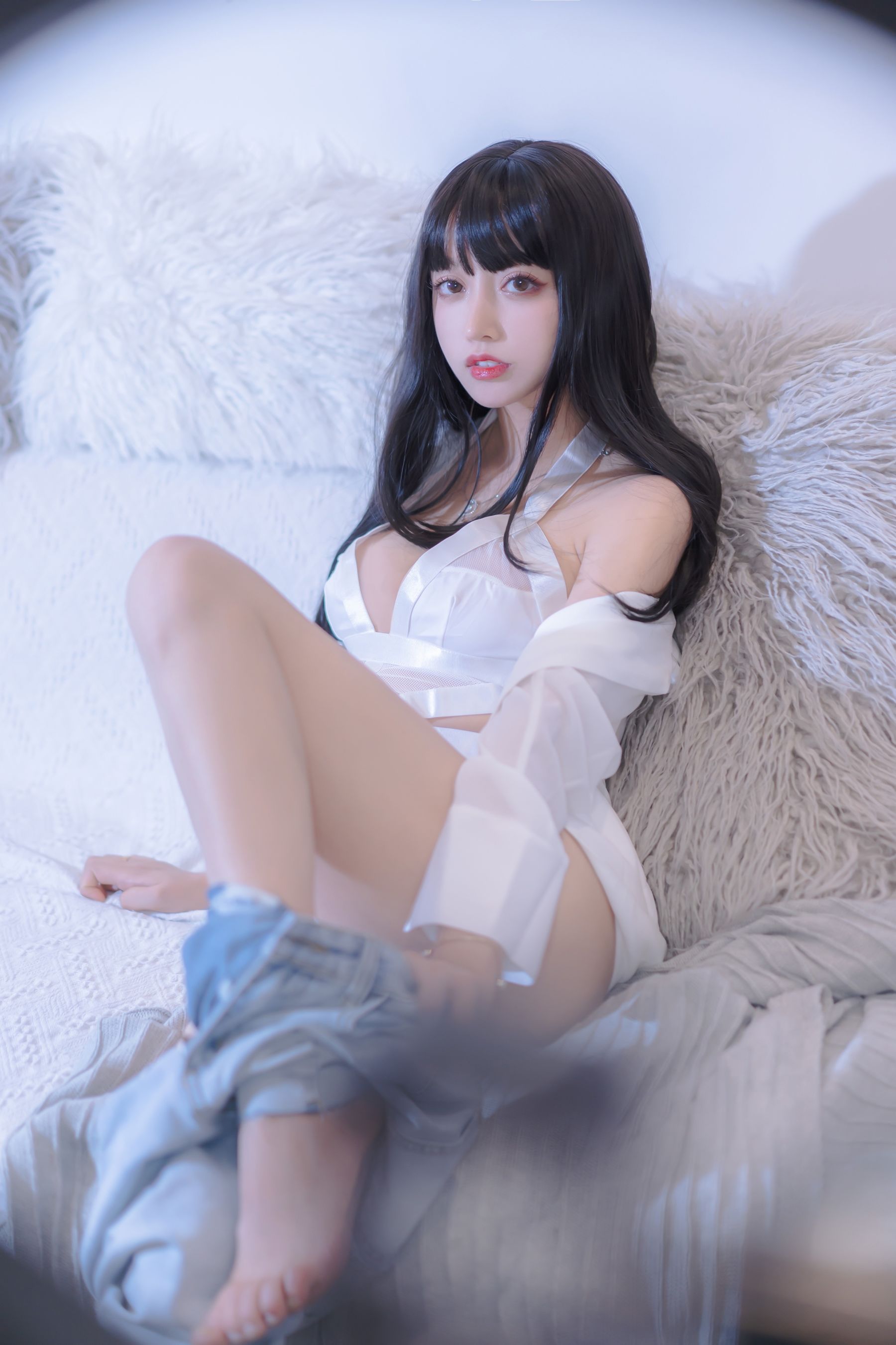 斗鱼米线线sama写真 – 米线的休息日 [75P]-66COS
