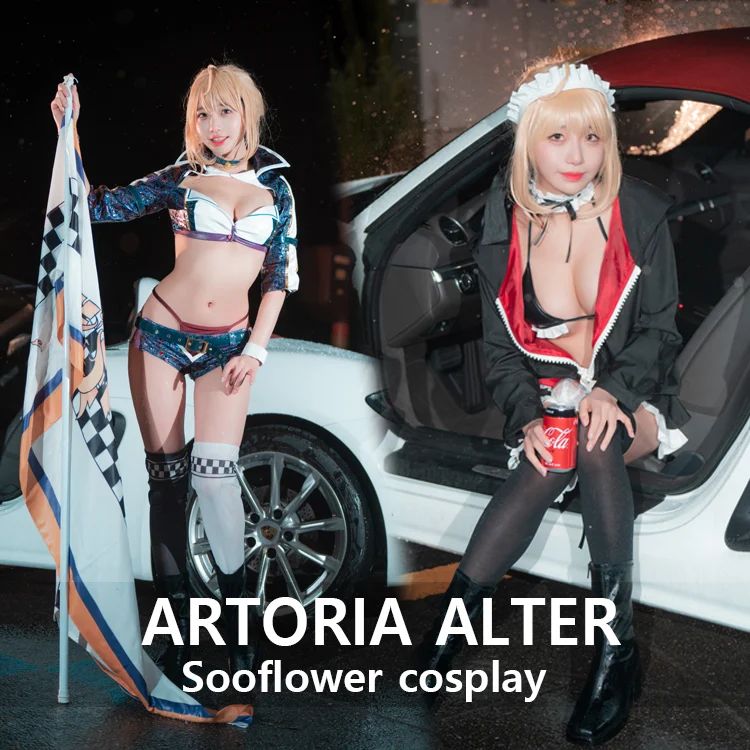 [CreamSoda] Sooflower – Artoria Alter Cosplay [57P]-66COS