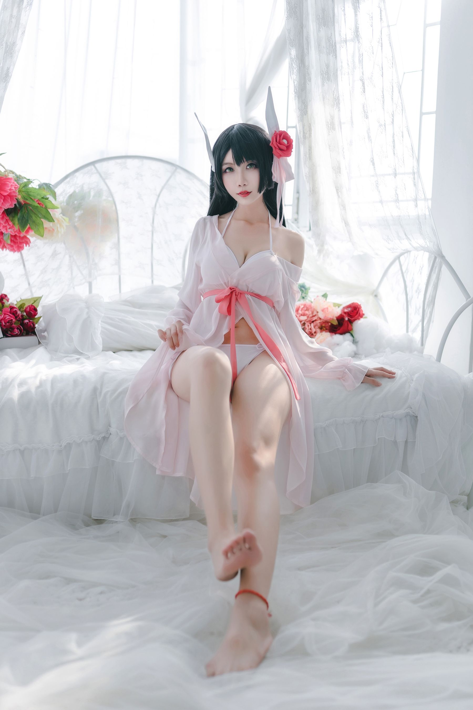 萌娘迷失人形QUQ – 鲟（比叡）月下巡游 [21P]-66COS