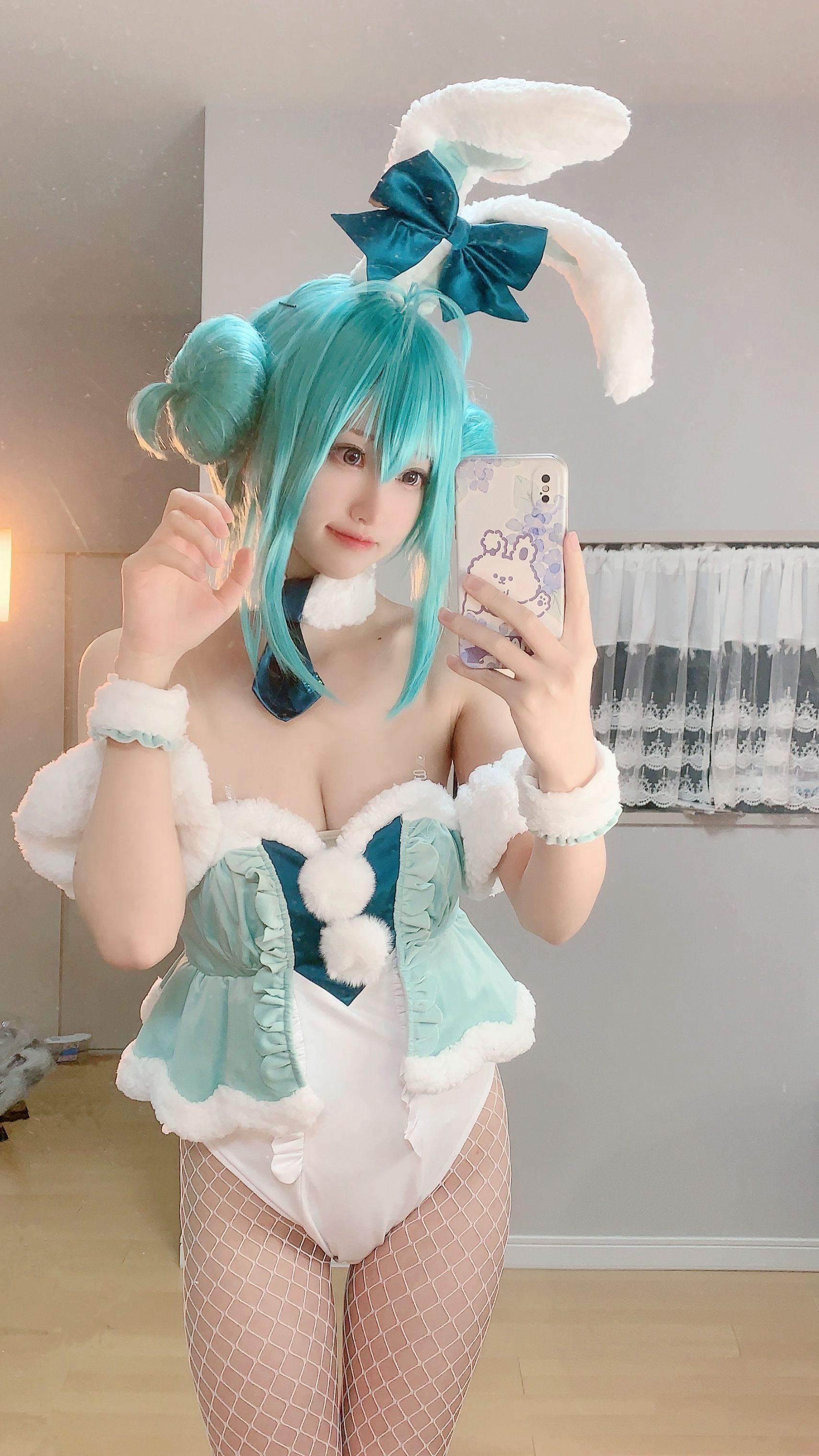 千阳(ちよ) – 初音兔女郎 [27P]-66COS