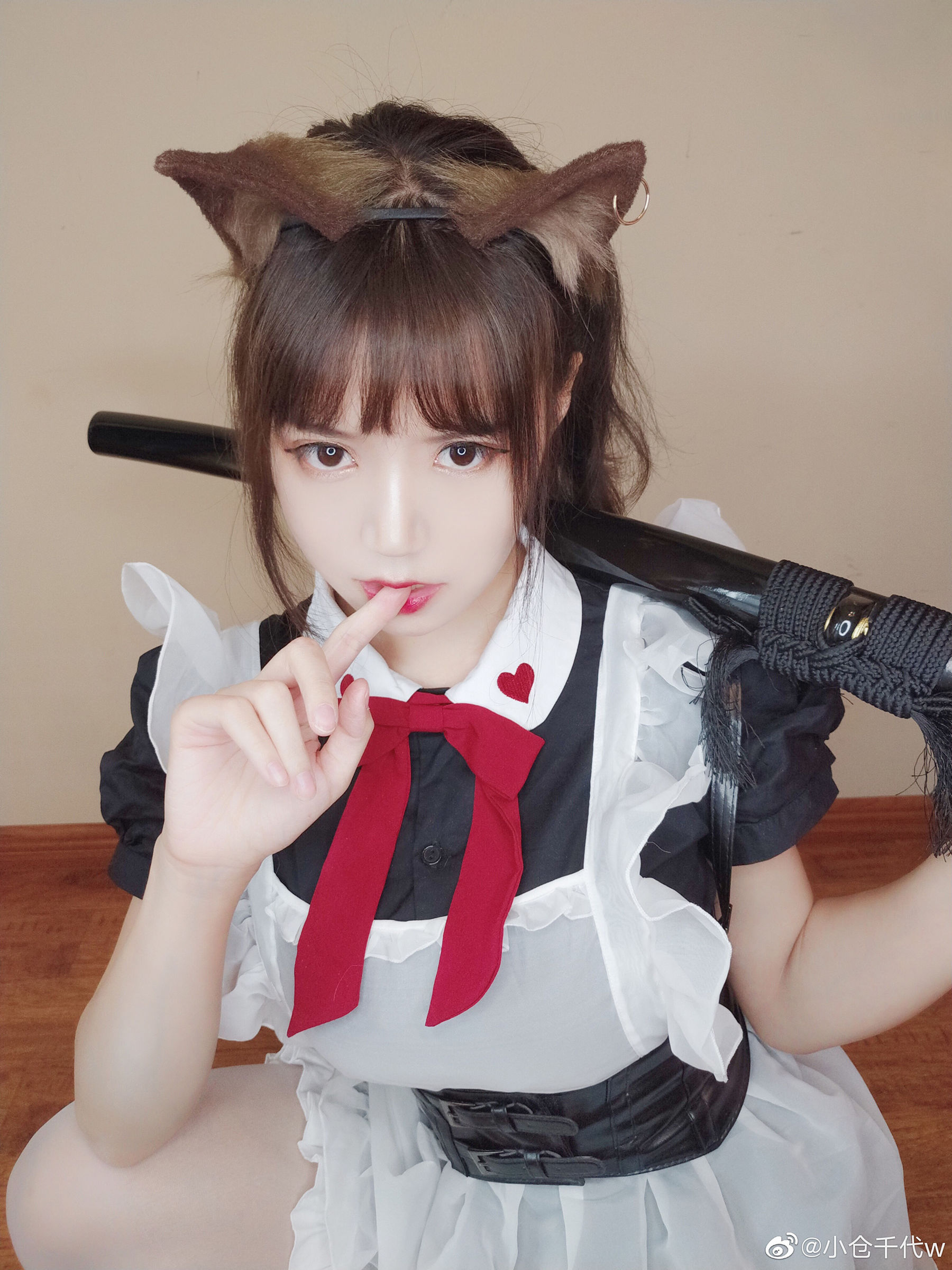 动漫博主小仓千代w – 带刀女仆 [9P]-66COS
