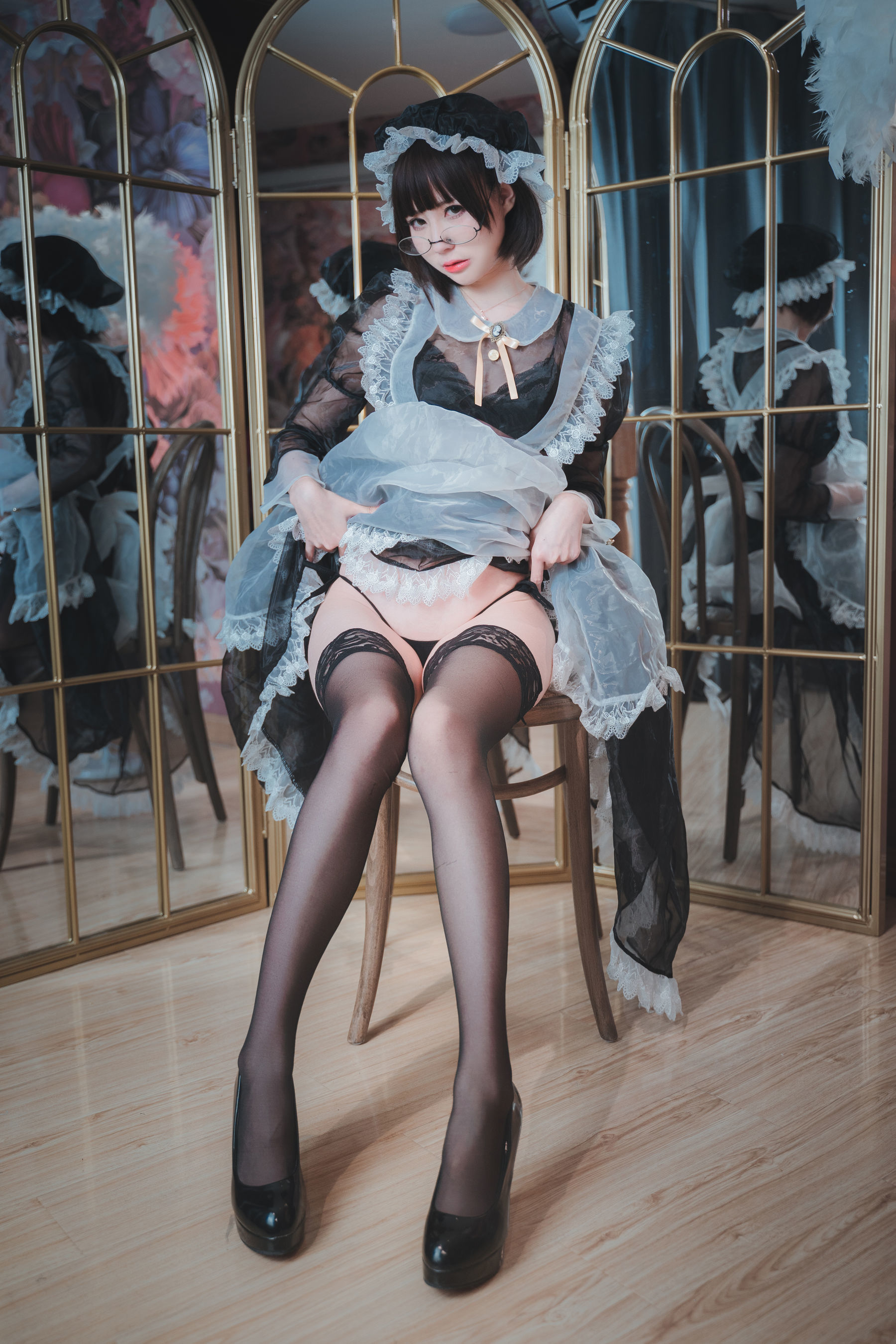 西园寺南歌 – 透明女仆 [50P]-66COS