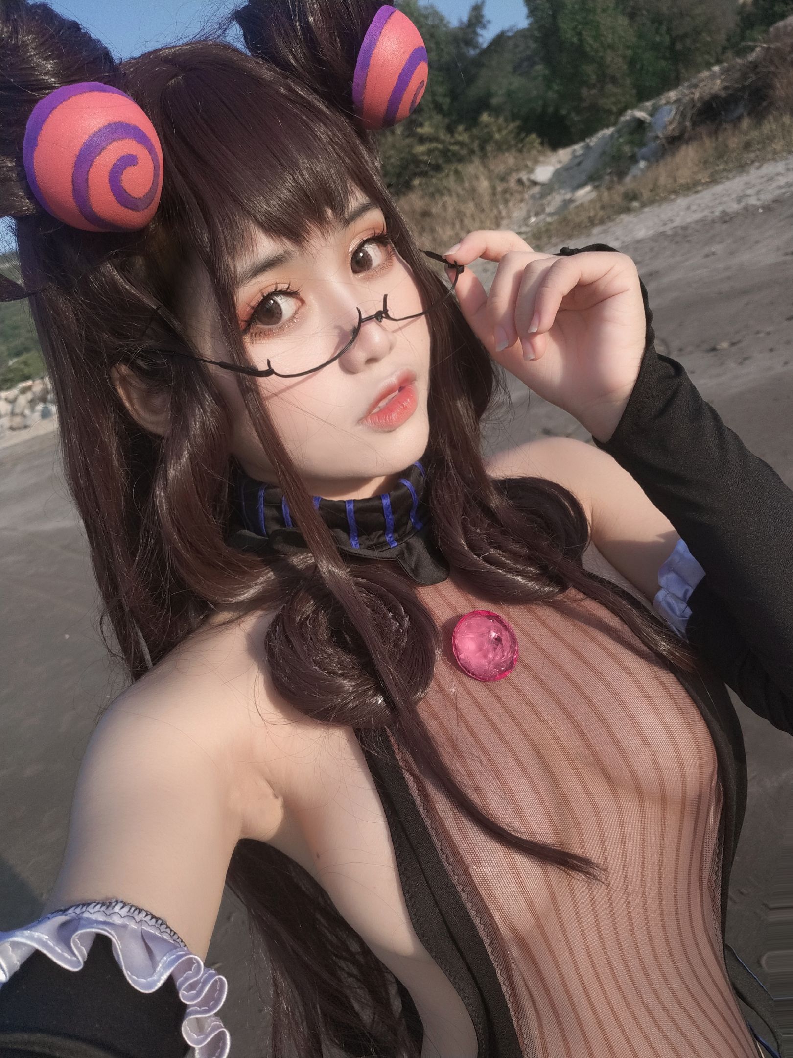 一笑芳香沁写真 – 紫式部 [28P]-66COS