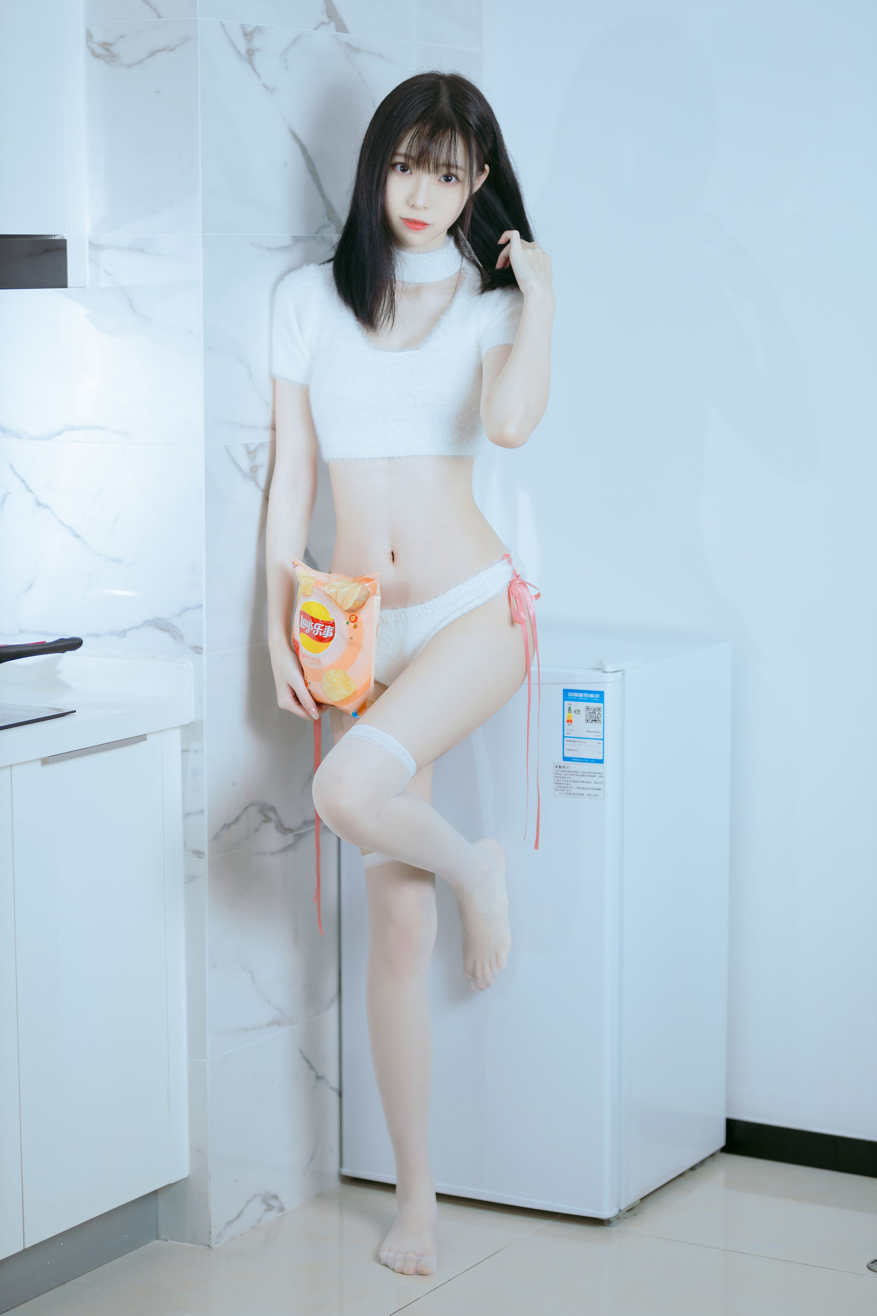 许岚(叁月life) – 纯欲毛衣 [39P]-66COS