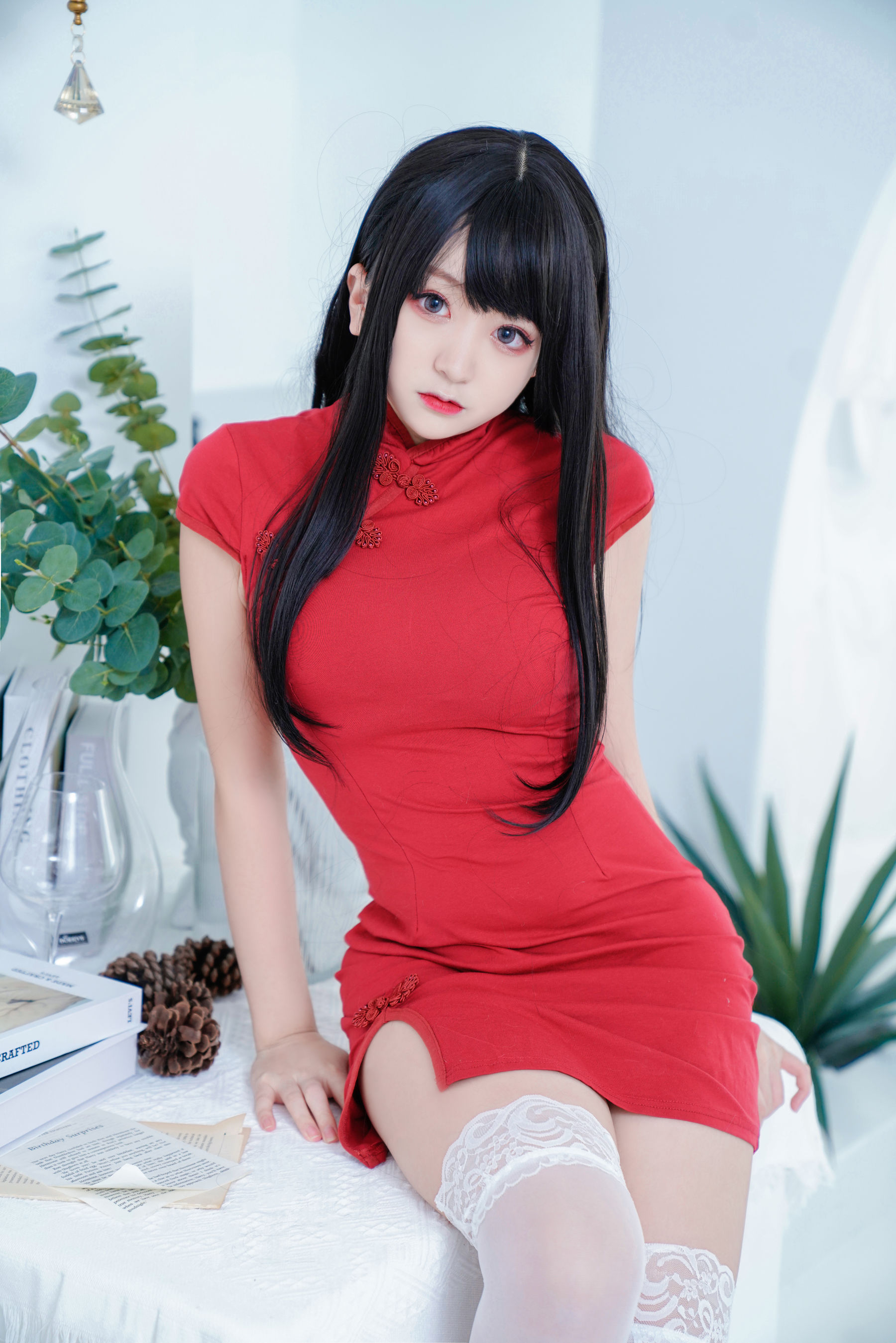 动漫博主恩田直幸 – 红旗袍 [41P]-66COS