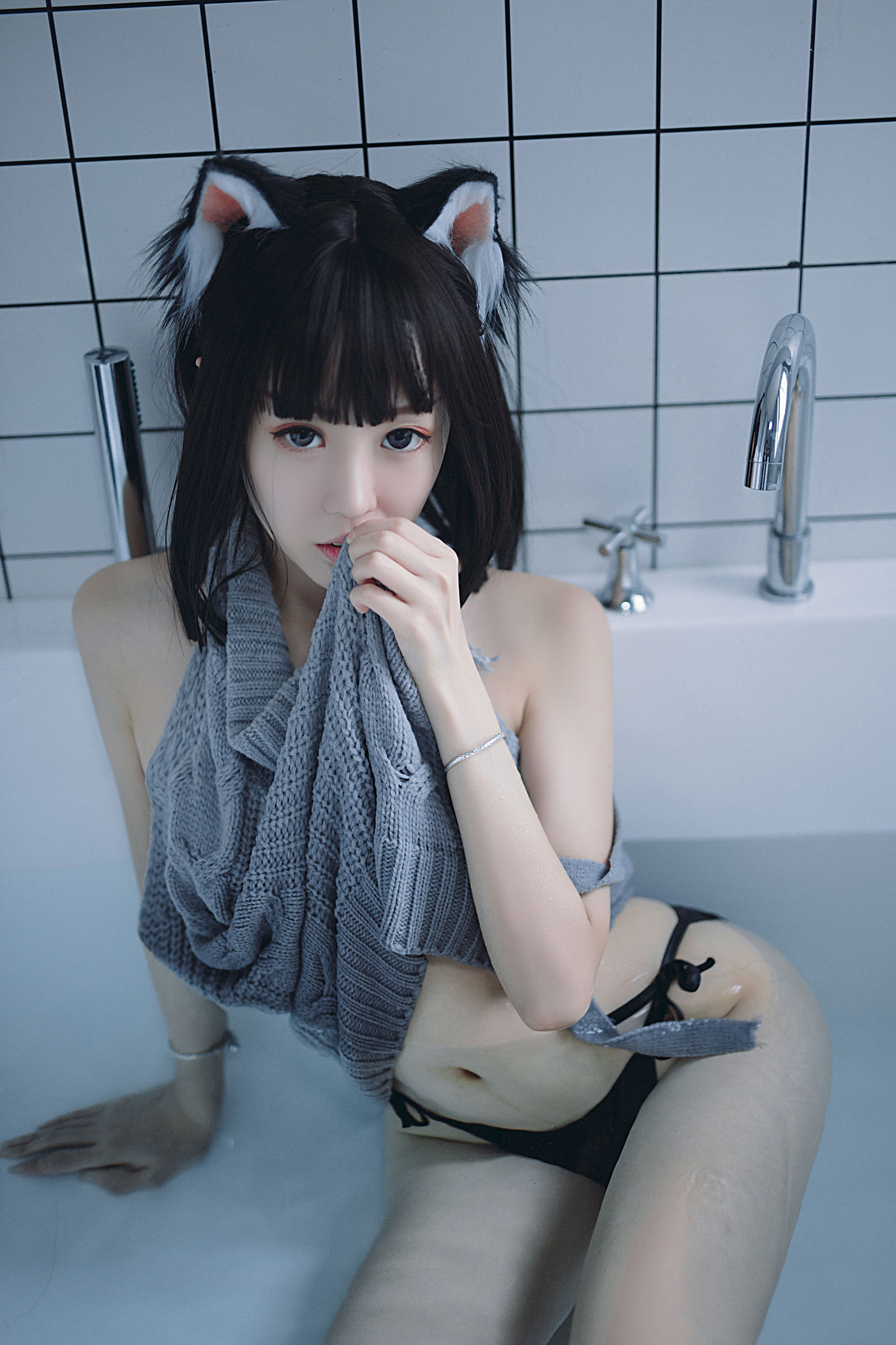 斗鱼主播采妮么么 – 猫耳朵 [22P]-66COS