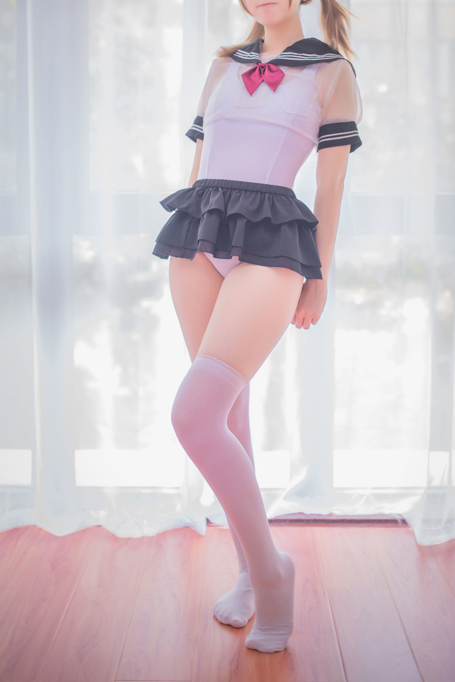 [萝莉COS] 白金Saki – 学生服 [17P]-66COS