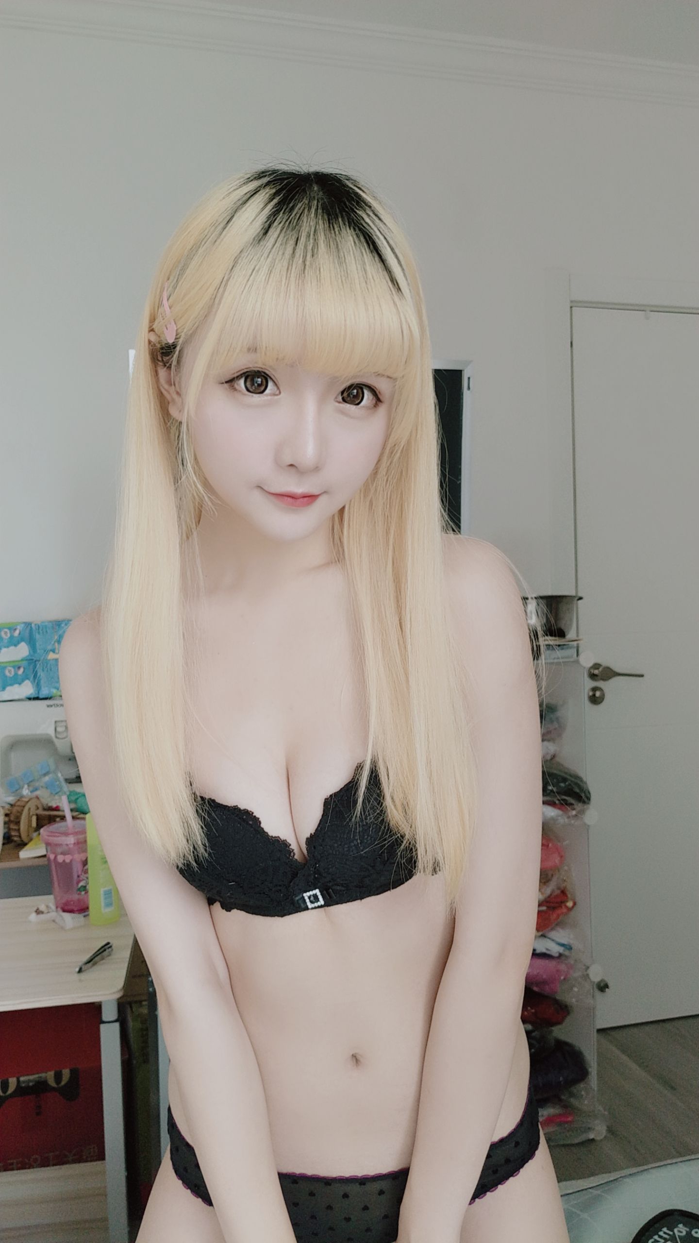 Coser小姐姐星之迟迟 jk格子裙 [60P]-66COS