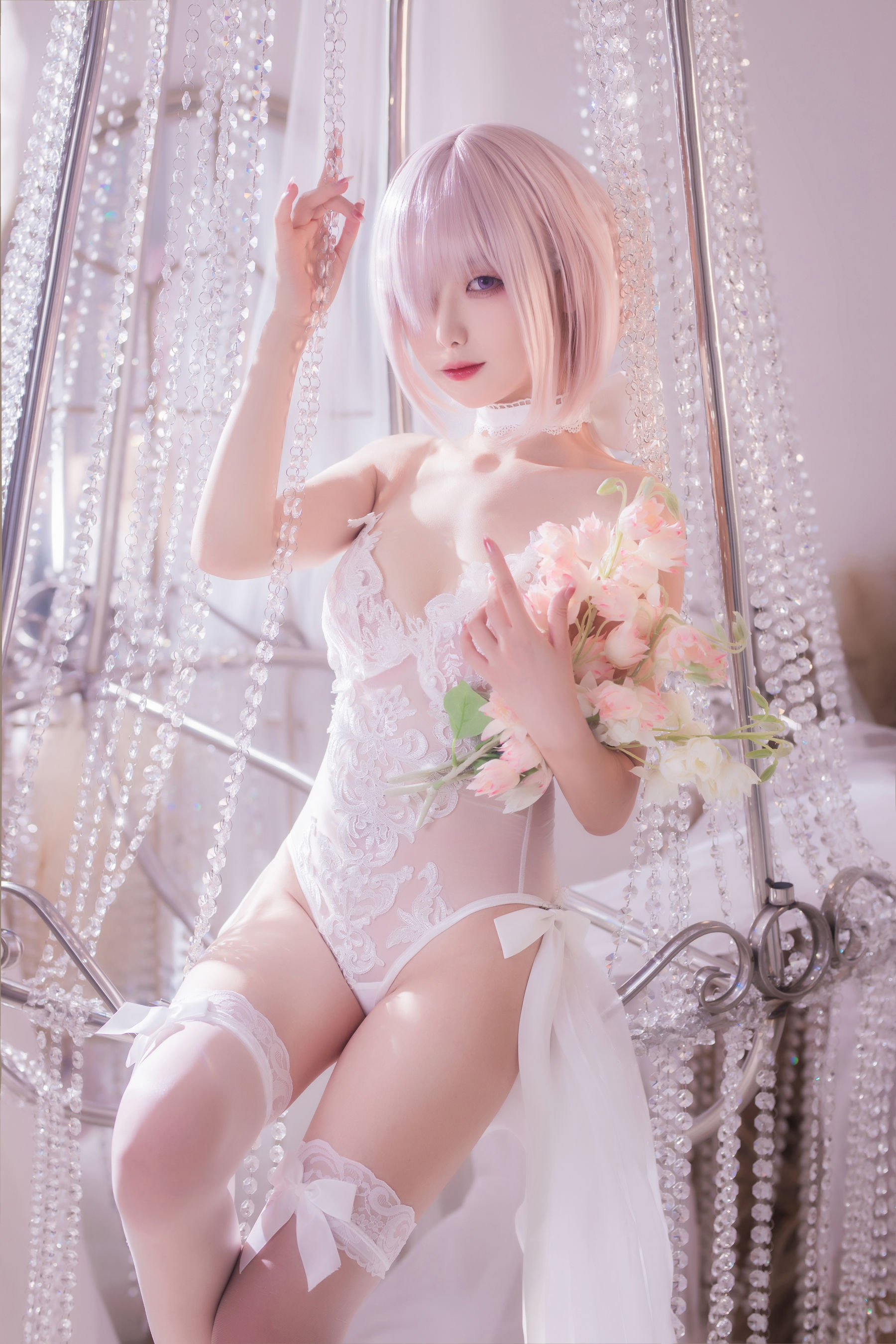 动漫博主封疆疆v – 婚纱玛修 [36P]-66COS
