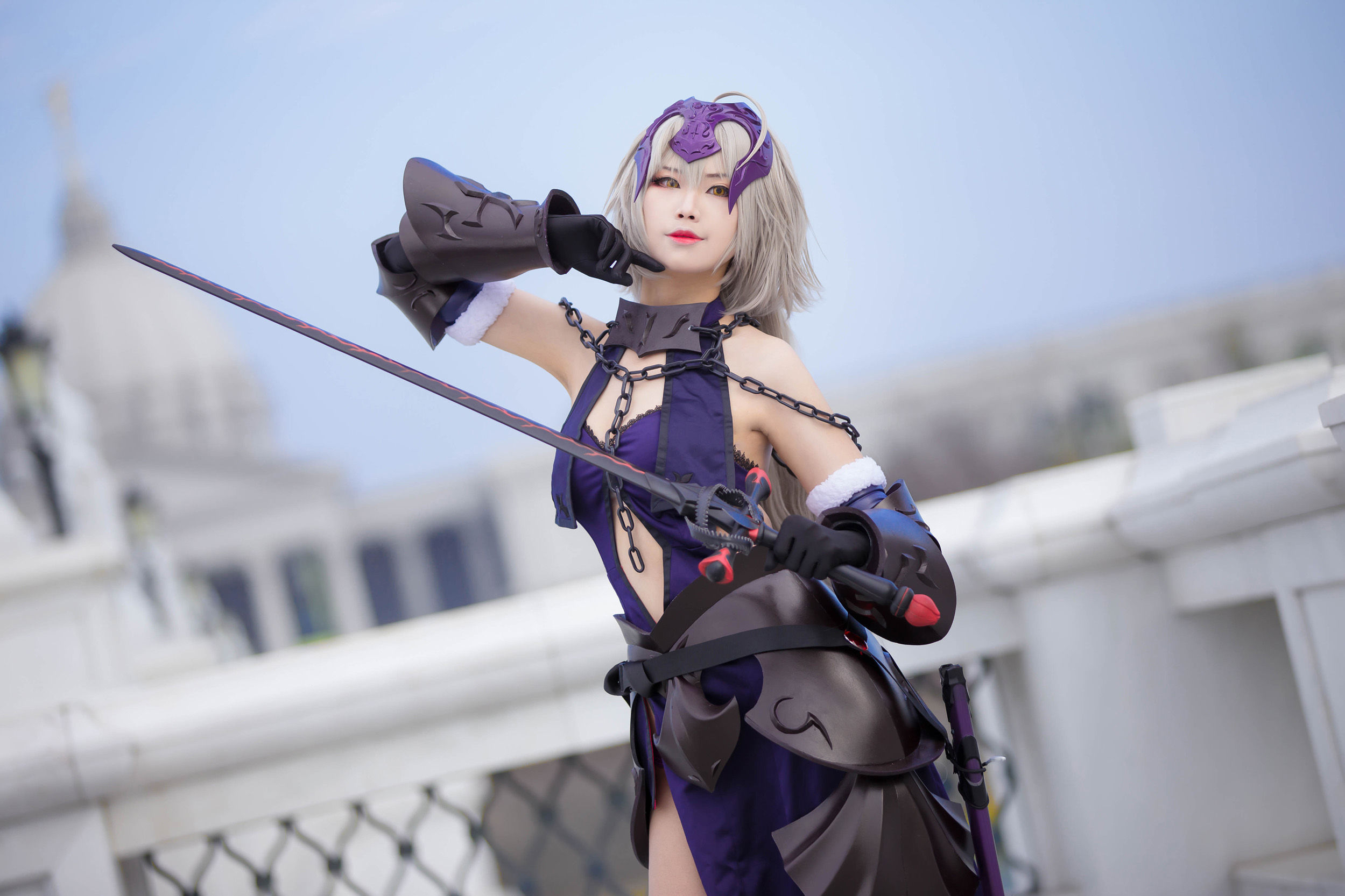 Coser萱-KaYa – 黑贞 黑呆毛 [32P]-66COS