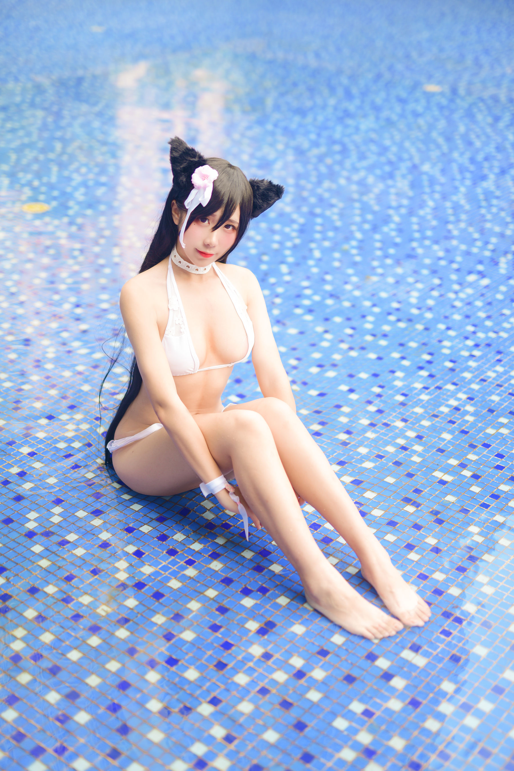 动漫博主九曲Jean 碧蓝航线 泳装 [17P]-66COS