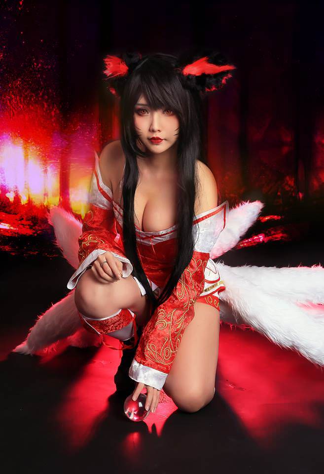 越裔正妹Hana bunny – Ahri [14P]-66COS