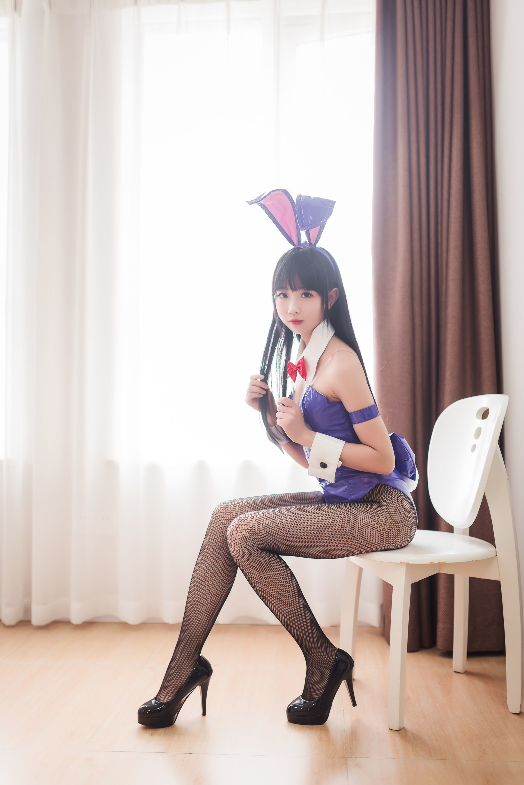 [萝莉COS] 雪琪 – 兔女郎 [58P]-66COS