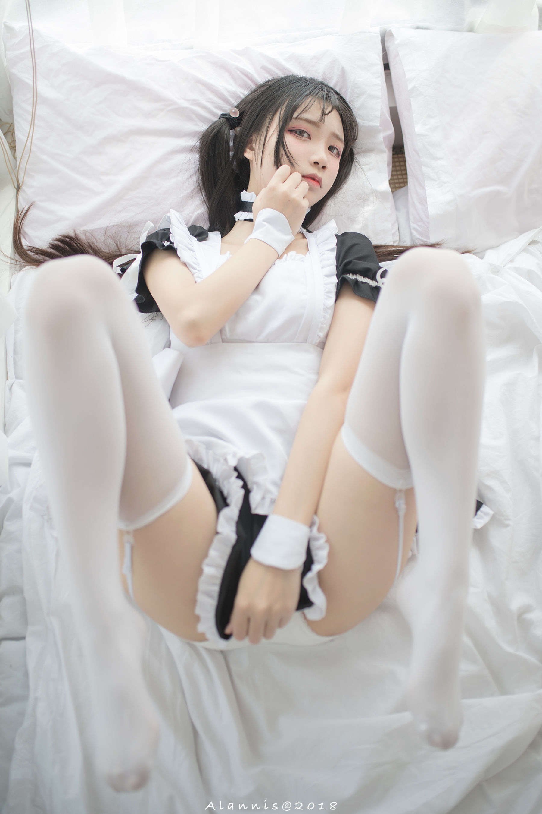 清纯少女五更百鬼 女仆 [31P]-66COS