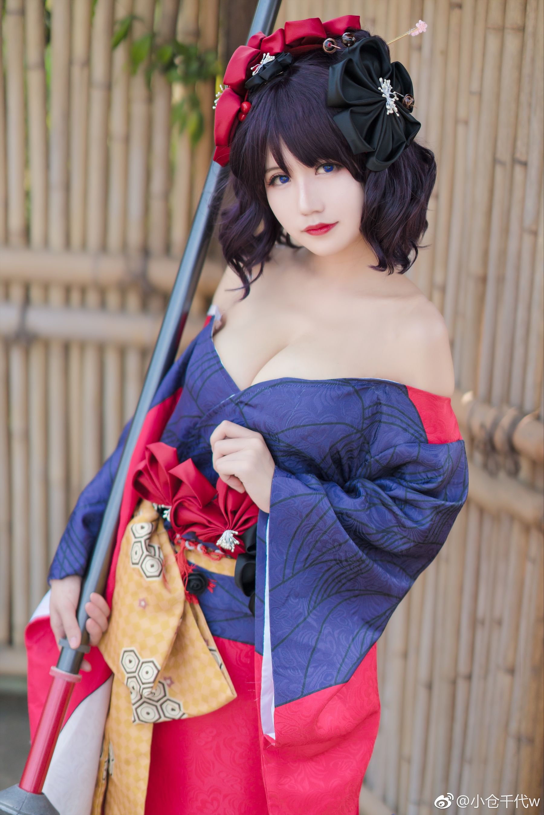 动漫博主小仓千代w – 葛饰北斋 [9P]-66COS
